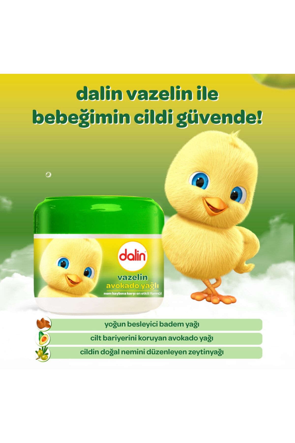 Dalin x 2 Adet Avokadolu Vazelin 100 ml