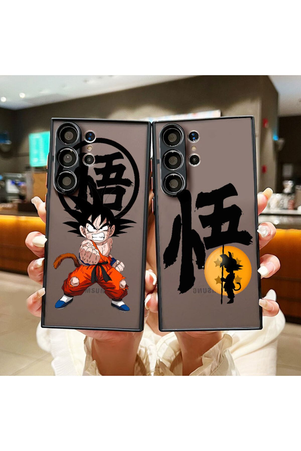 Choice-Anime Dragons Ball Goku Boy For Samsung S23 S22 S21 Ultra S20 FE S10 Plus Lite 4G 5G Frosted Tran... 2