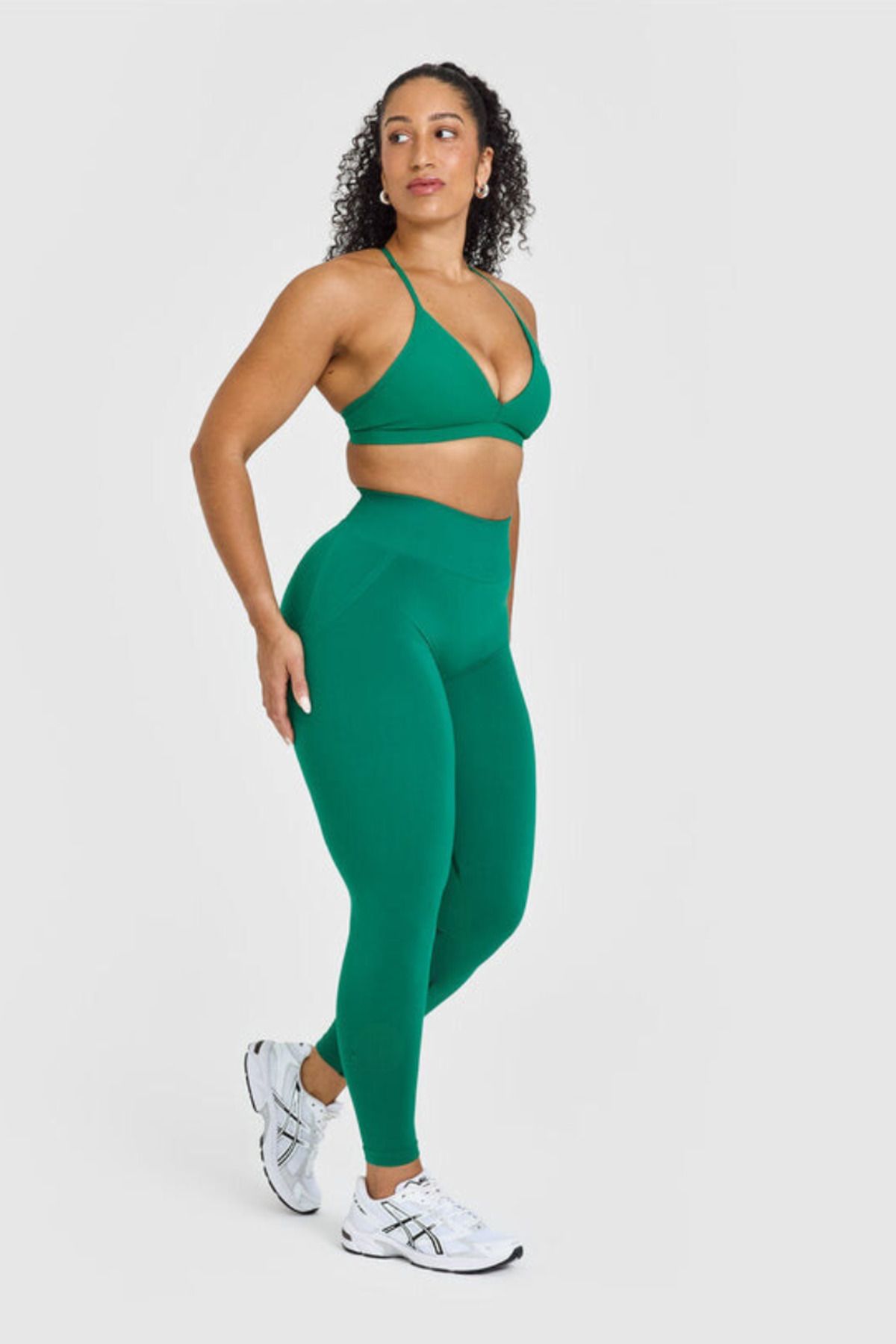 gymhams-Gh-Oa Series Hip Gathered Push up Hip Shaper Seamless Scrunch Lycra Fitness Women Leggings 1