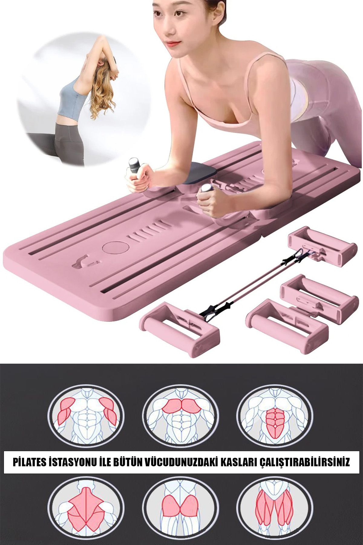 CMT-Home Type Pilates Station - Exercise Tool 8