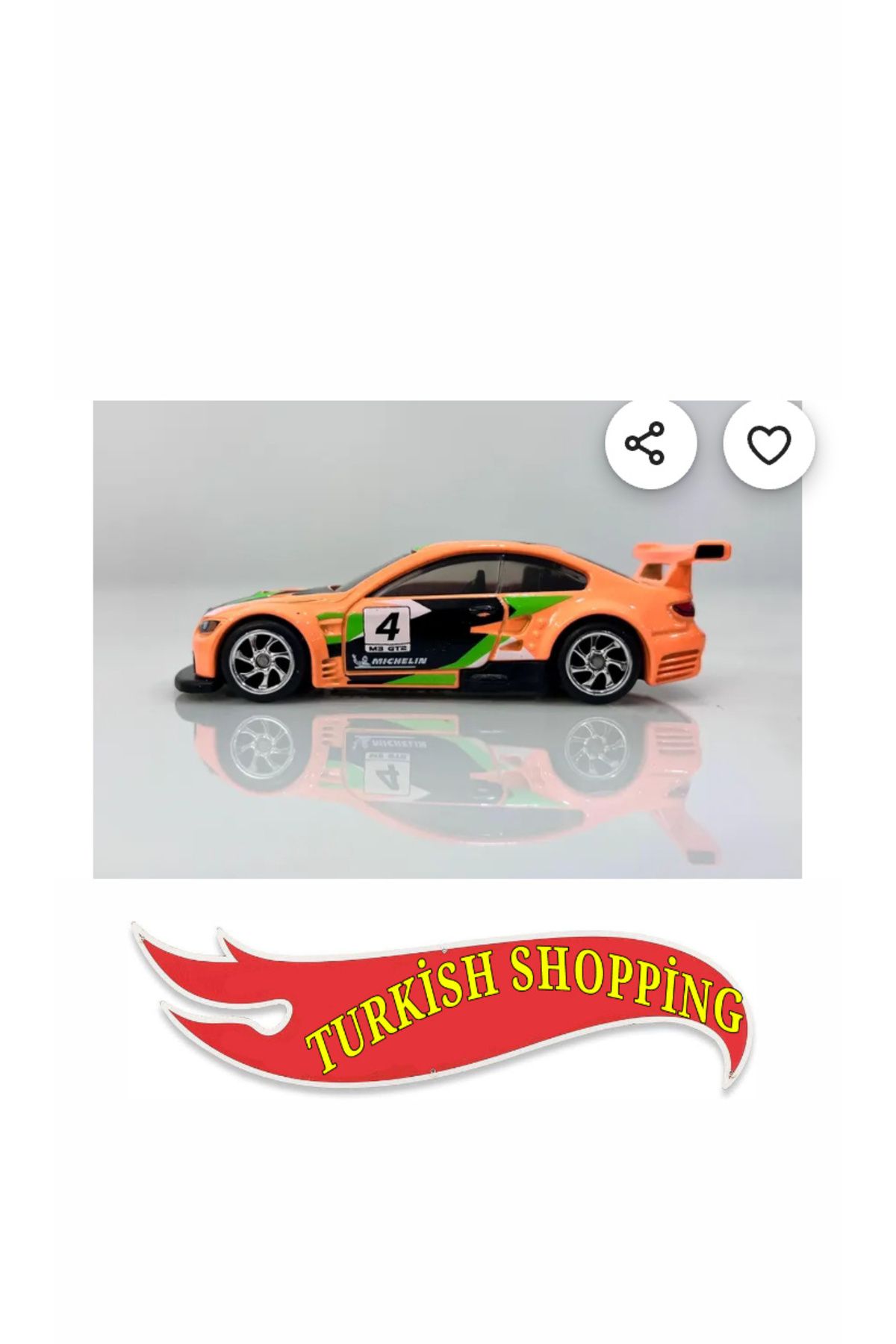 Hot Wheels 1 64 Ölçek Premium Uzun Kart Neon Speeders Bmw M3 Gt2 Özel 