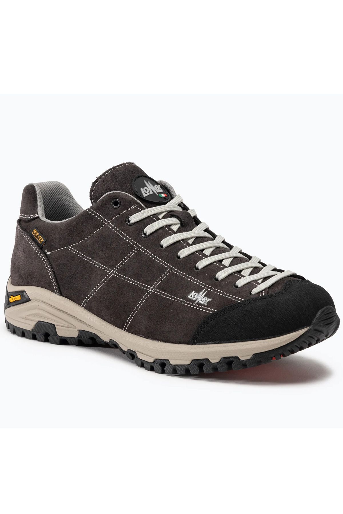 Lomer Italy Maipos Suede MTX Waterproof Vibram Süet Deri Erkek Ayakkabı Antra