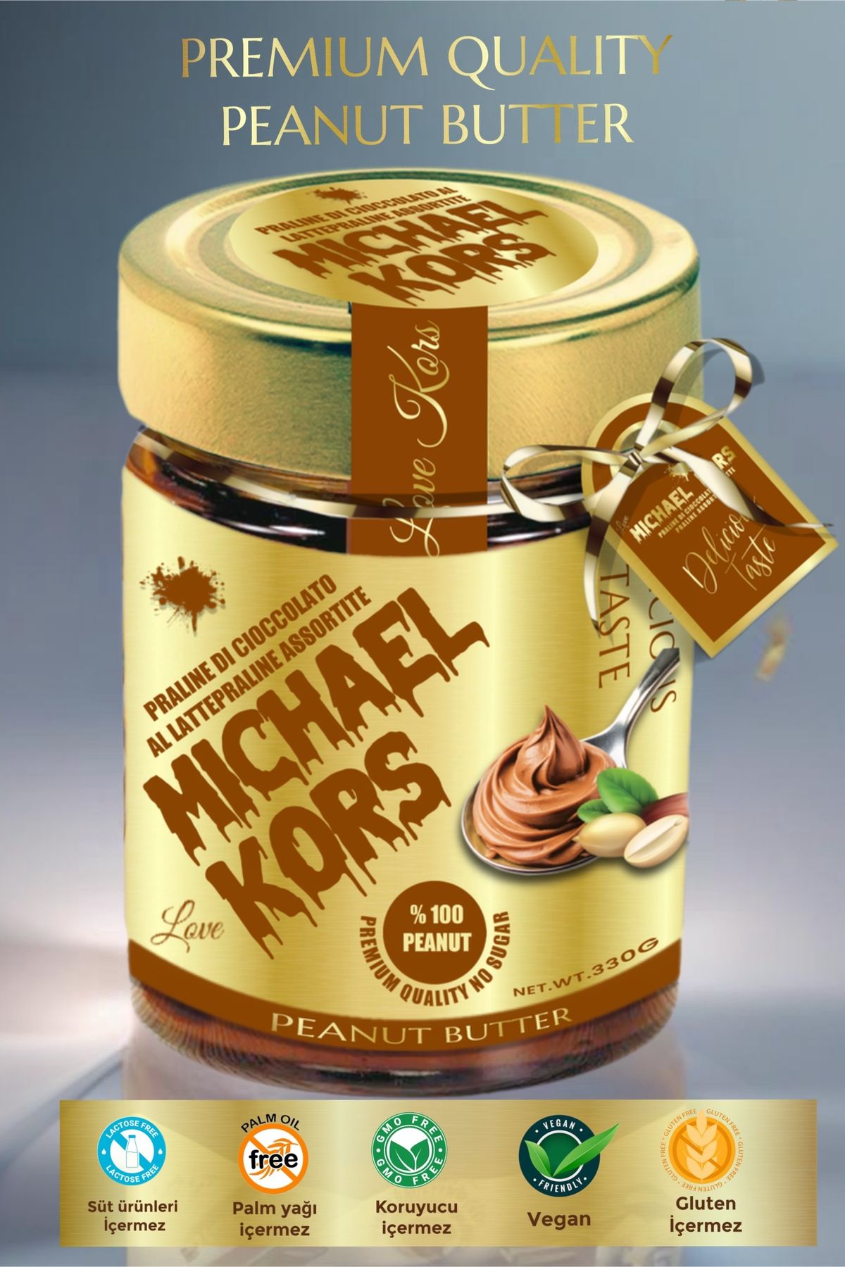 Michael Kors Love Praline Dı Cioccoato Al Latte Praline Assortite %100 Fıstık Kreması 330g