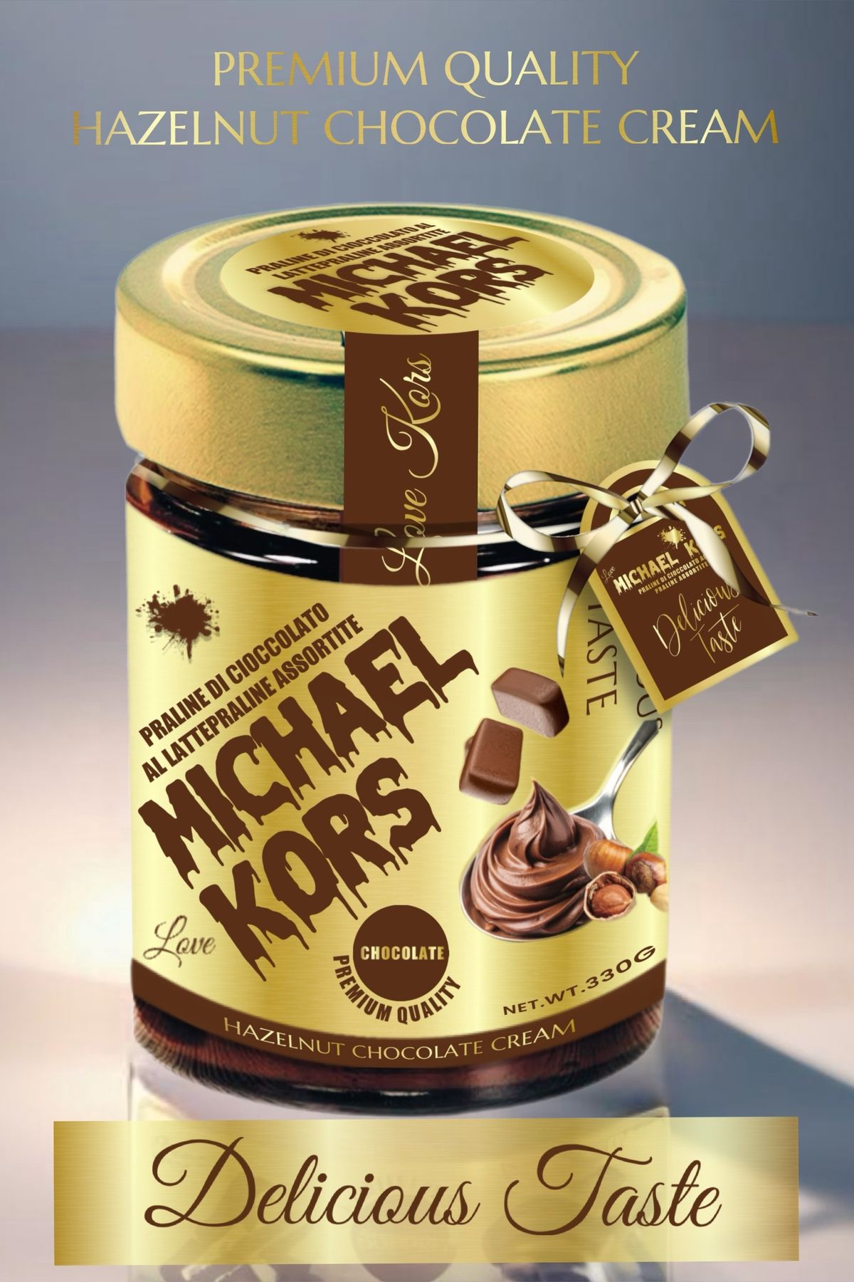 Michael Kors Love Michael Kors Praline Dı Cioccolato Al Latte Praline Çikolata Parçacıklı Fındık Kreması 330G