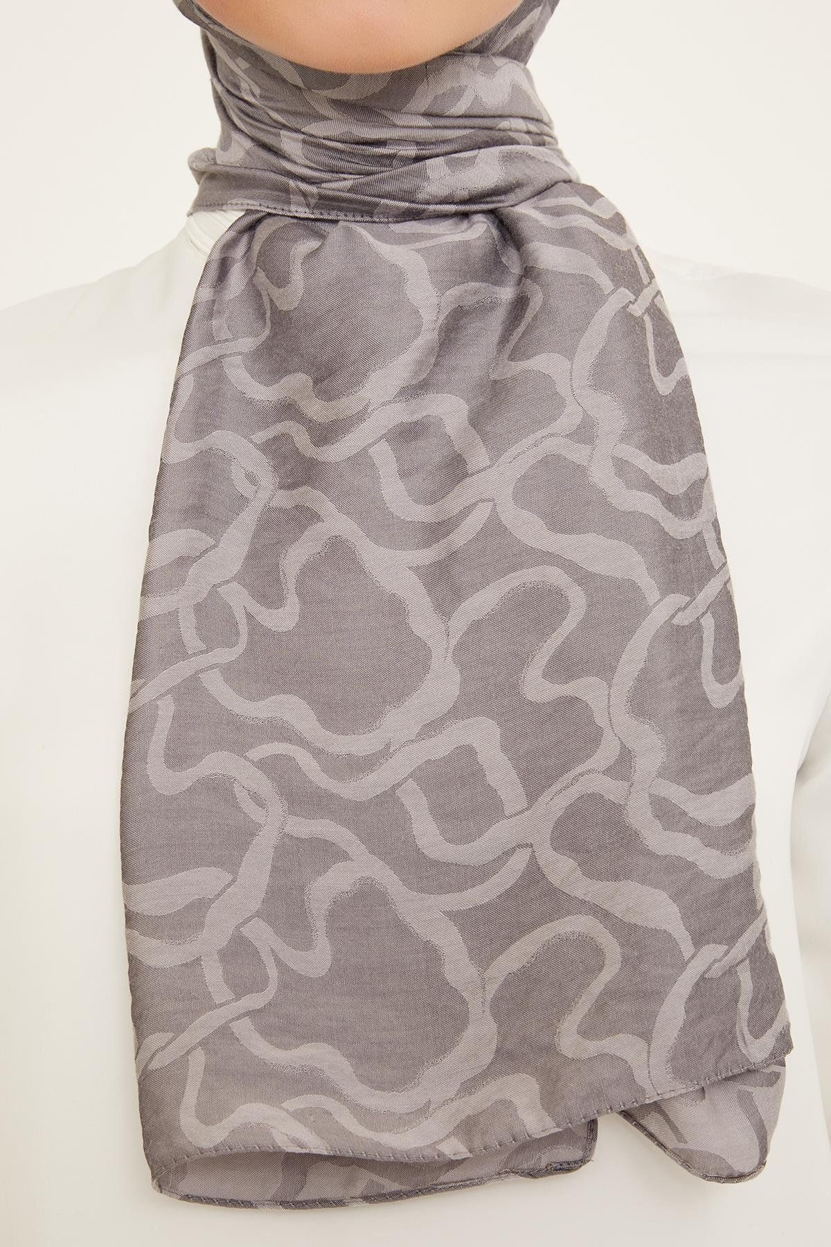 Armine-Viscose Trend Shawl - 2 - Dark Grey 24639 2