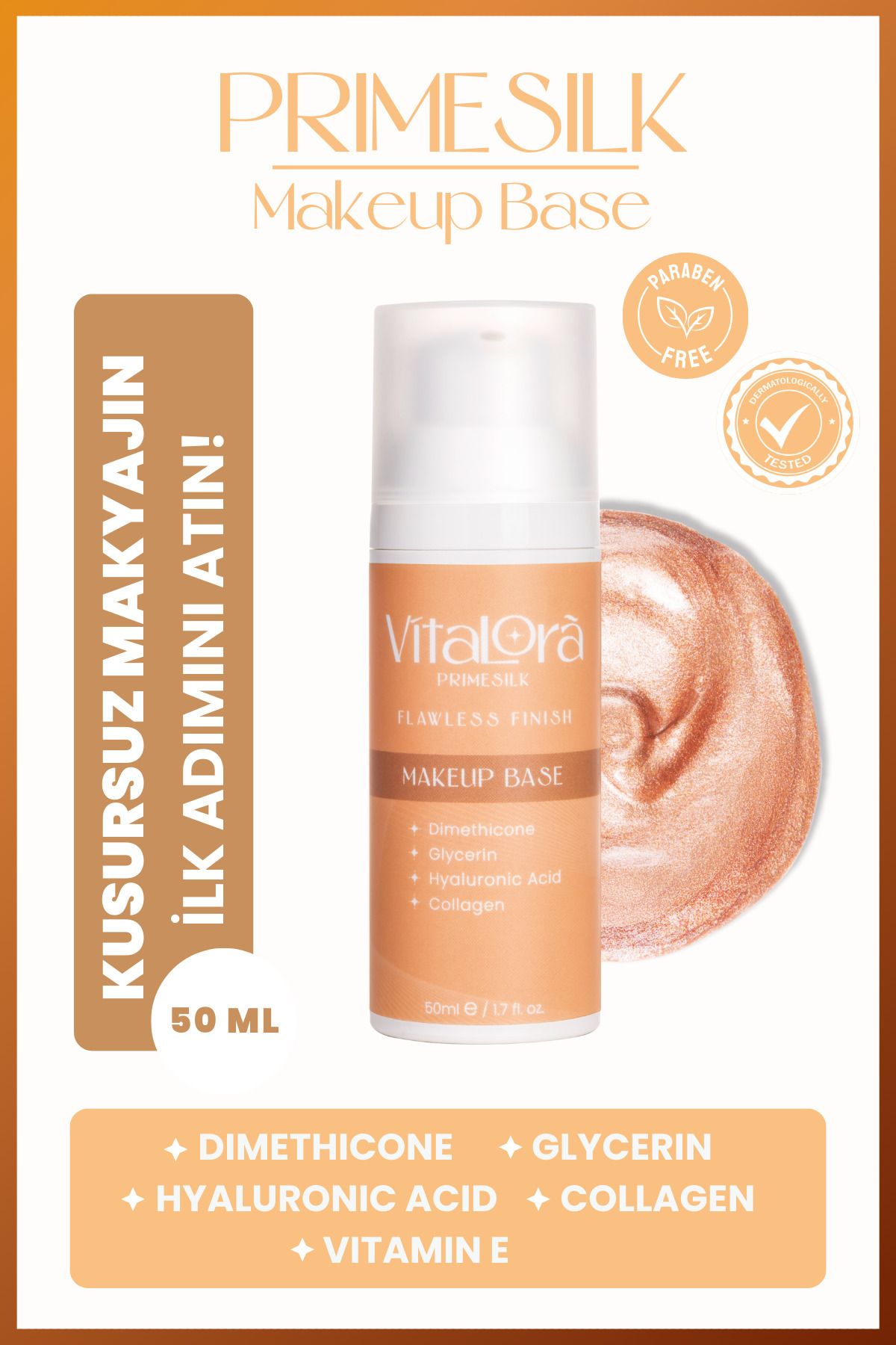 Vitalora PrimeSilk Makeup Base