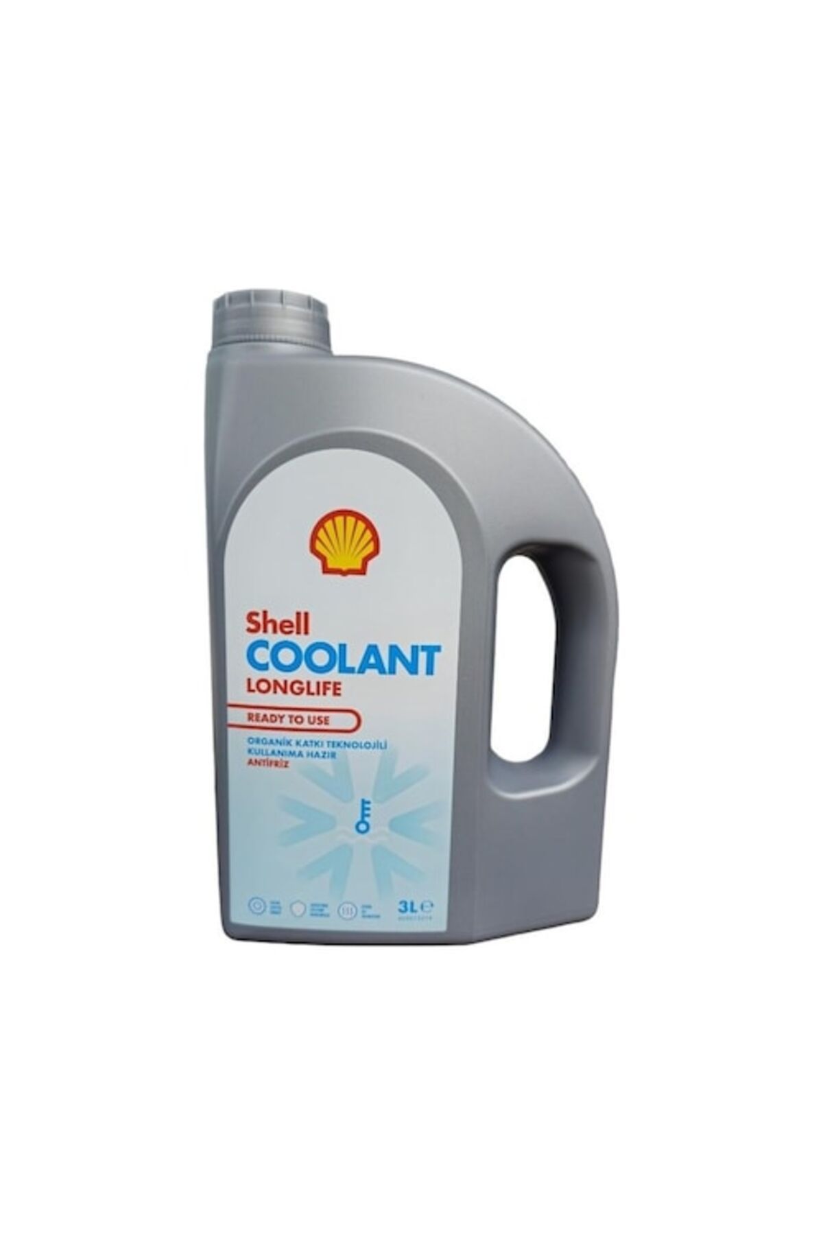 HESPAR OTOMOTİV YEDEK PARÇA Shell Coolant Longlife Kırmızı Kullanıma Hazır Antifriz 3 Litre