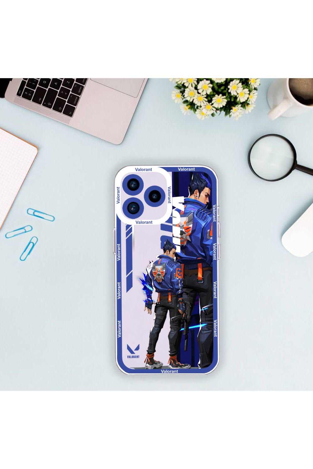 Choice-Valorant Game Phone Case For iPhone 11 12 Mini 13 14 Pro Max Transparent Shell 4