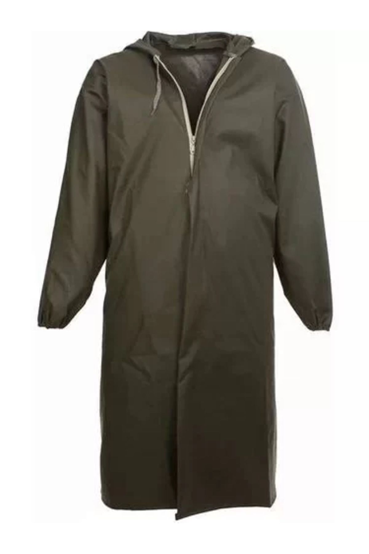 C&Z Collection Liman, Avci, Balıkçı, Kurye Kapüşonlu Pardösü Yağmurluk - Haki