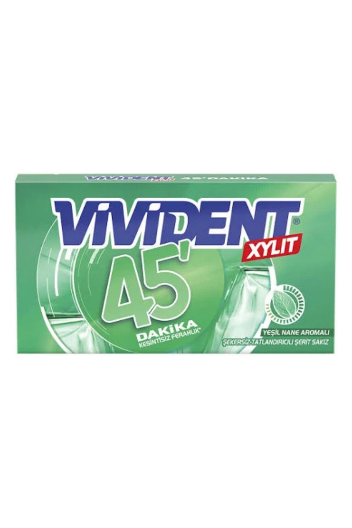 Vivident 45dk Cüzdan Yeşil Nane 26 gr x 1 paket