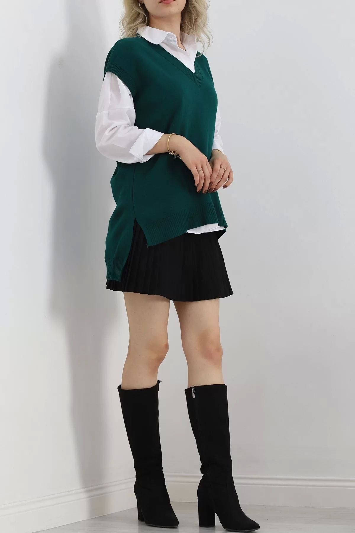 LADİN-Nefti V-Neck Sweater - 3079.1577. 6