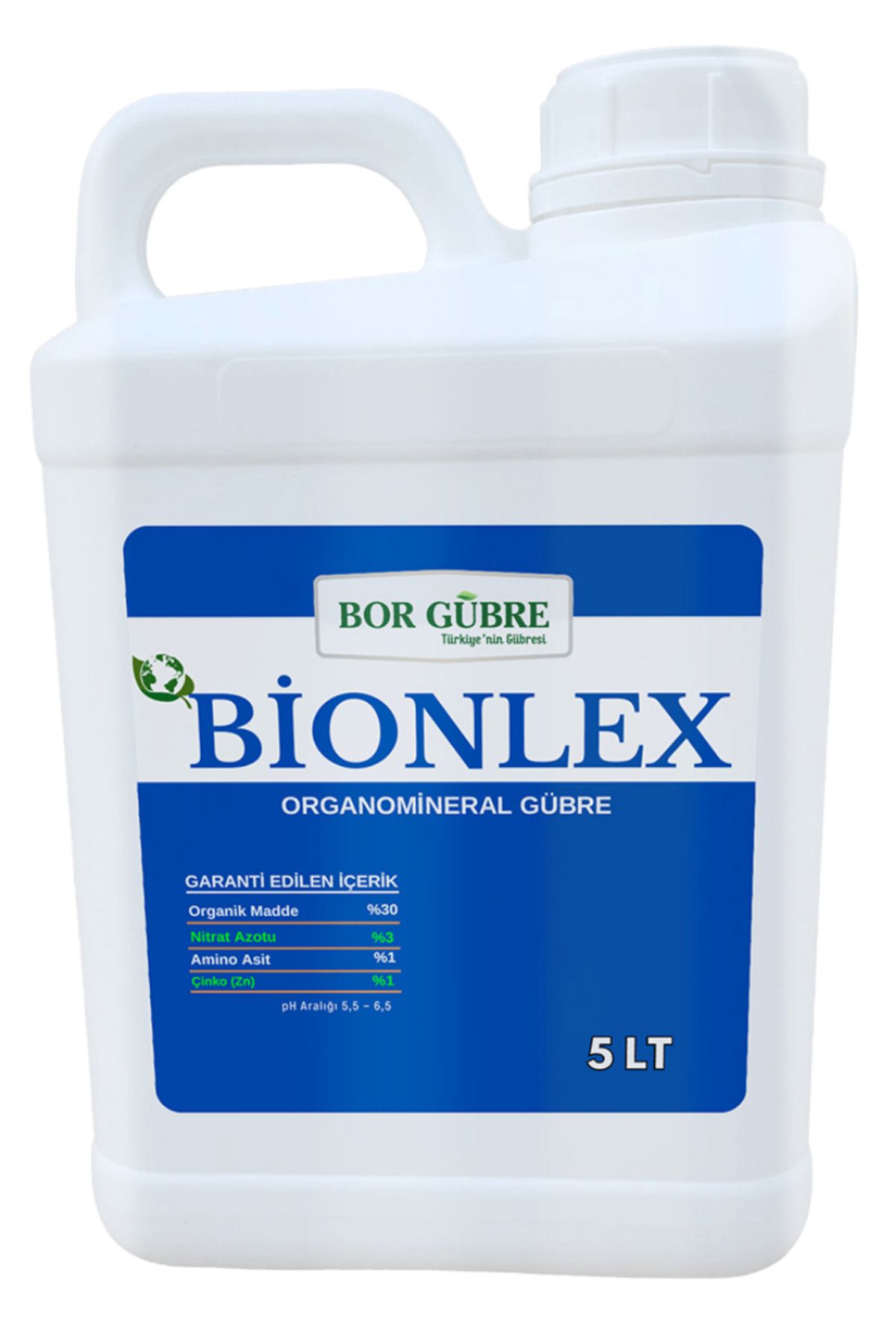 GÜBRE Şilempe Organik Madde Gübresi - Bionlex- 5lt