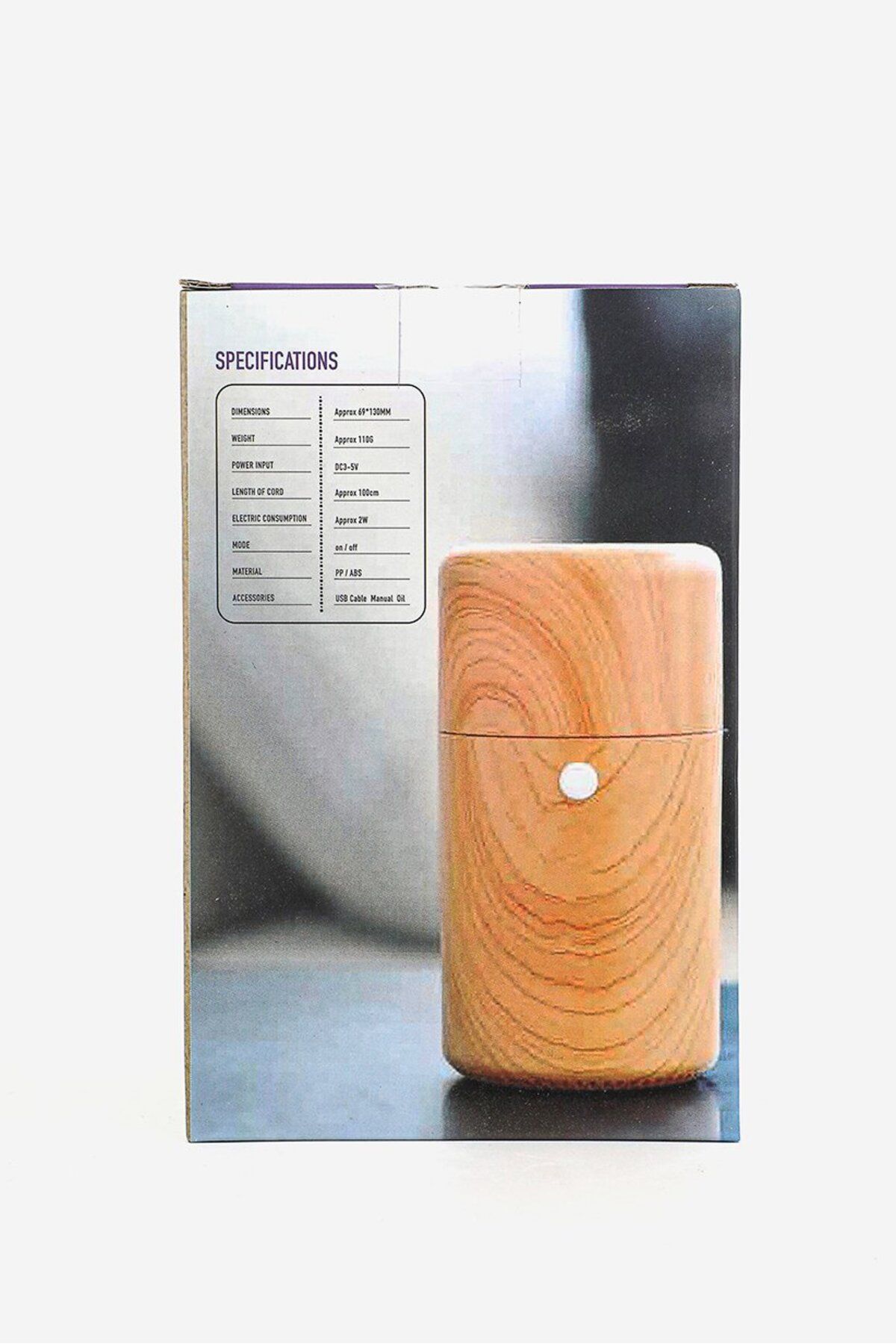 Bluzen-Portable Diffuser With Essential Oil, Oak 2