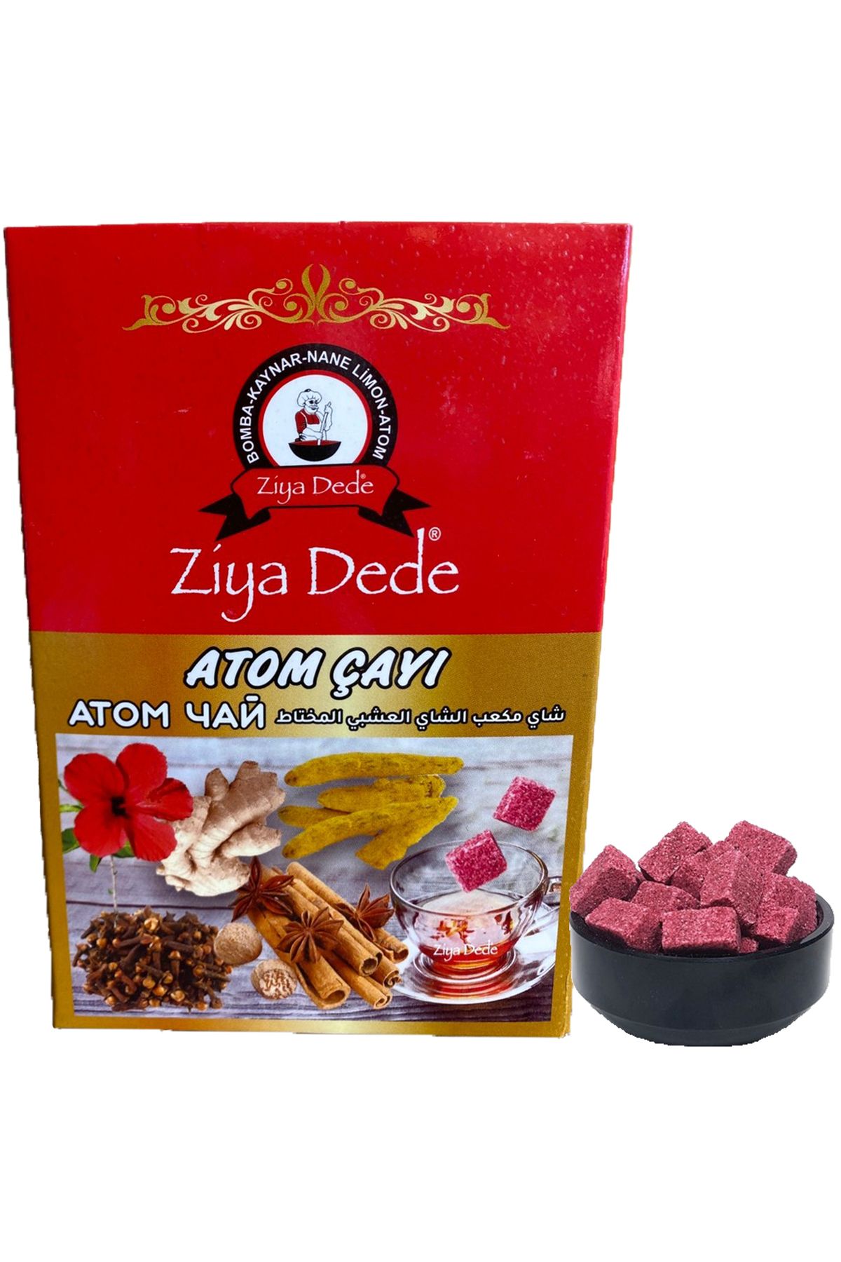 Ziyadede Ziya Dede Atom Çayı 150 Gr (1 Kutu)