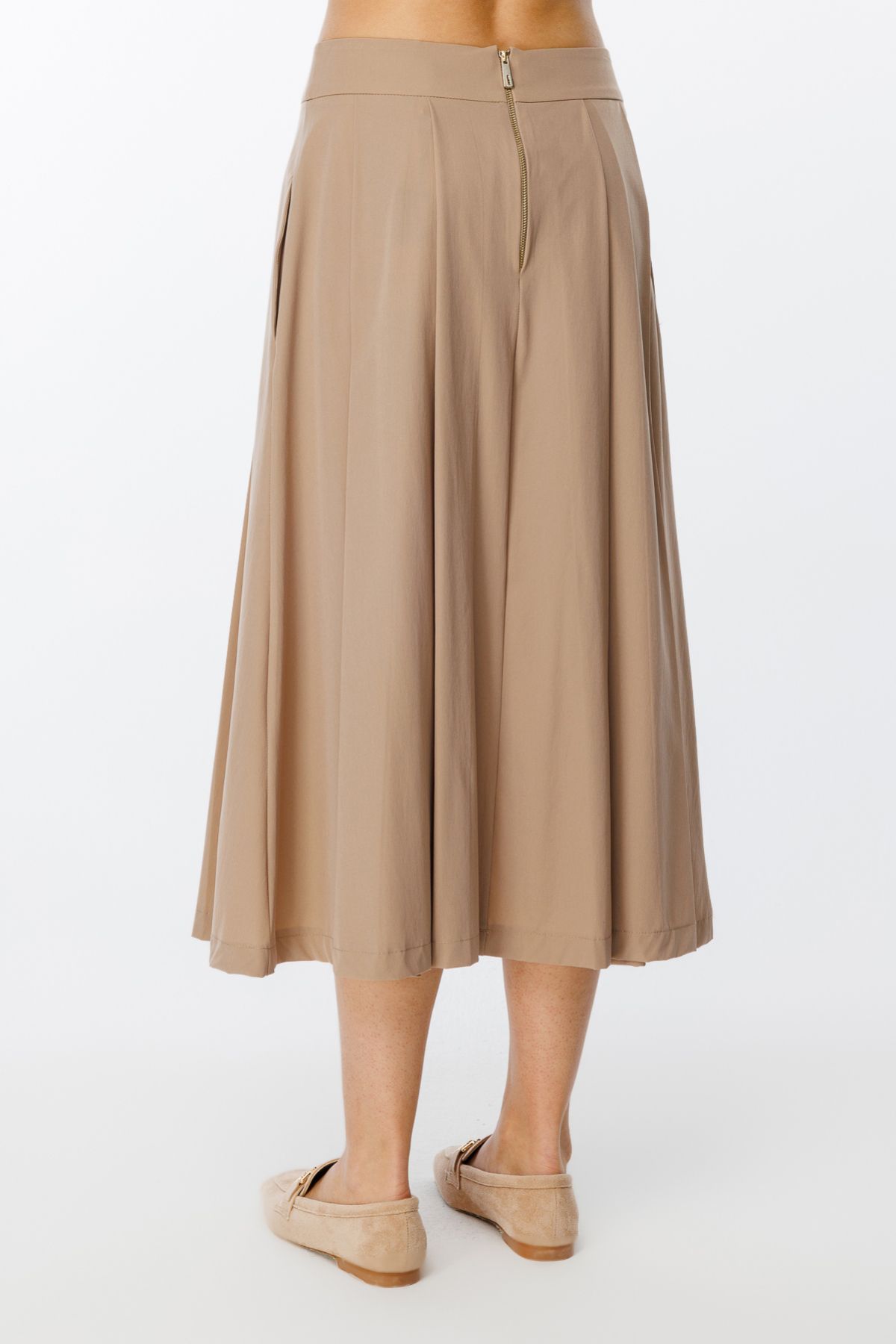 ON-Pleated Midi Skirt 4