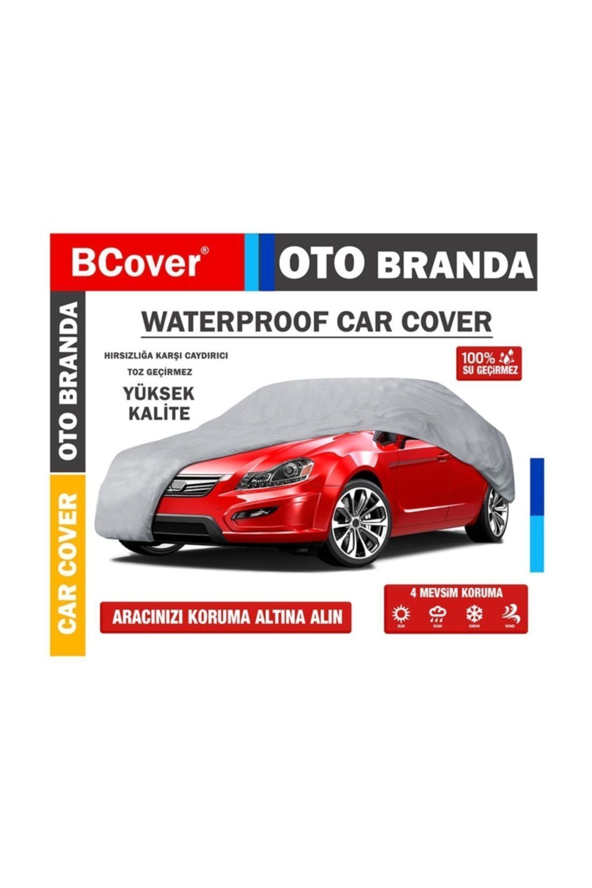 AutoEN Bcover Volkswagen T Roc Branda Araba Örtüsü Araç Brandası Su Geçirmez