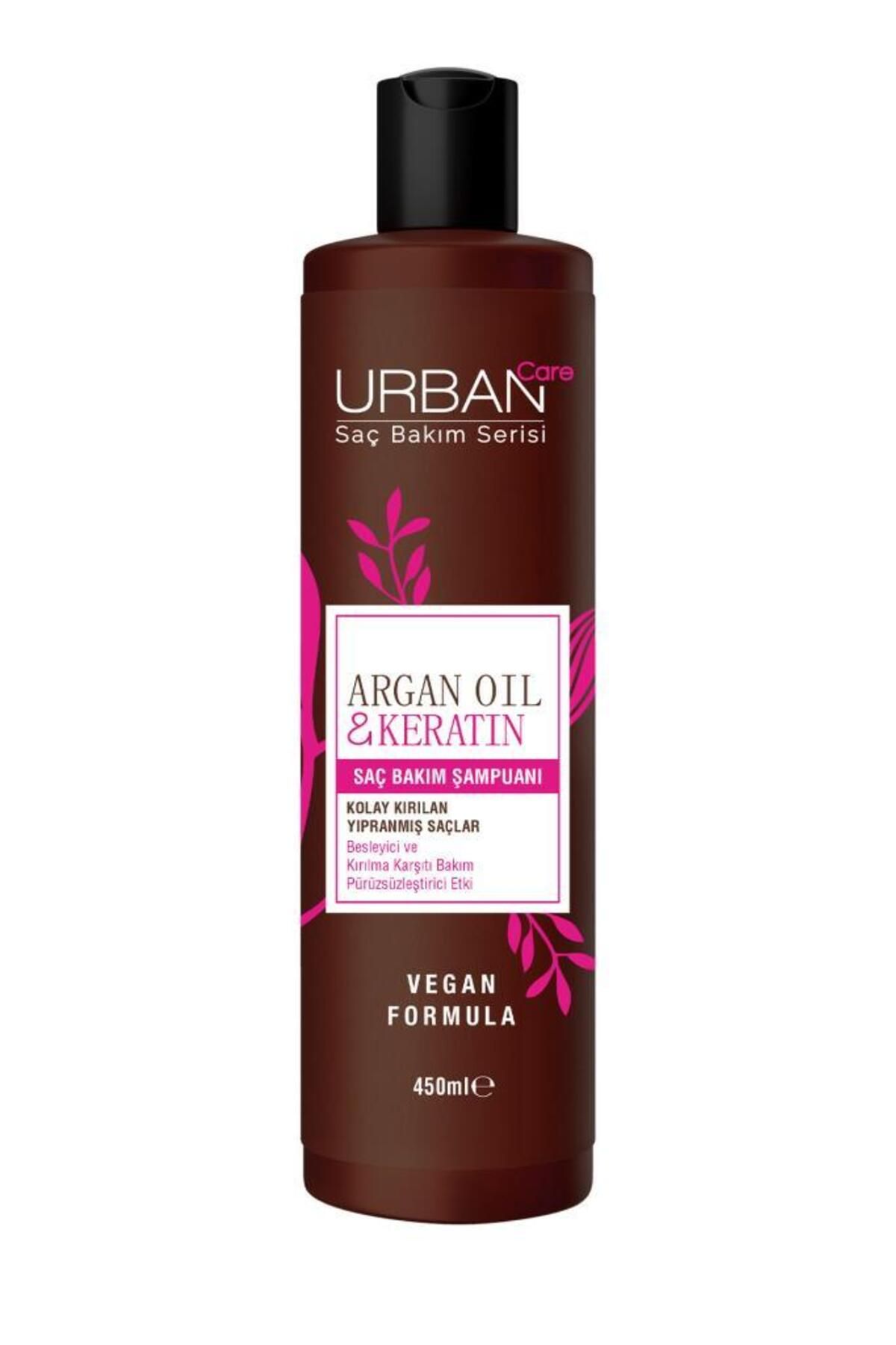 Urban Care Argan Yağı Kolay Kırılan Yıpranmış Saçlara Özel Saç Bakım Şampuanı-vegan-450 Ml-2