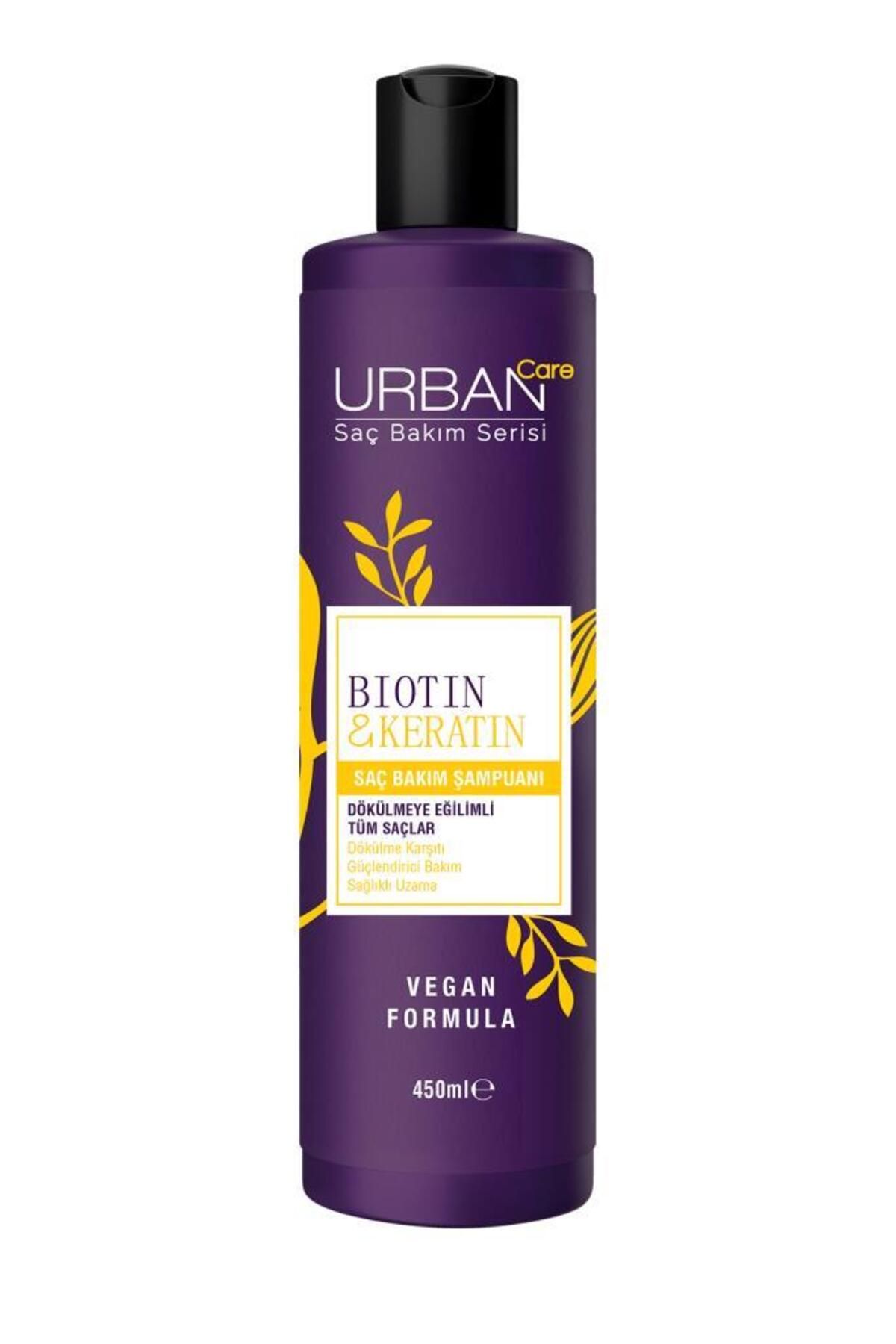 Urban Care Biotin&keratin Dökülmeye Eğilimli Saçlara Özel Şampuan-vegan-450 Ml-2