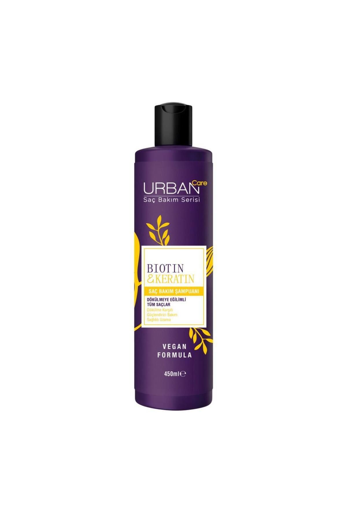 Urban Care Biotin&keratin Dökülmeye Eğilimli Saçlara Özel Şampuan-vegan-450 Ml-5