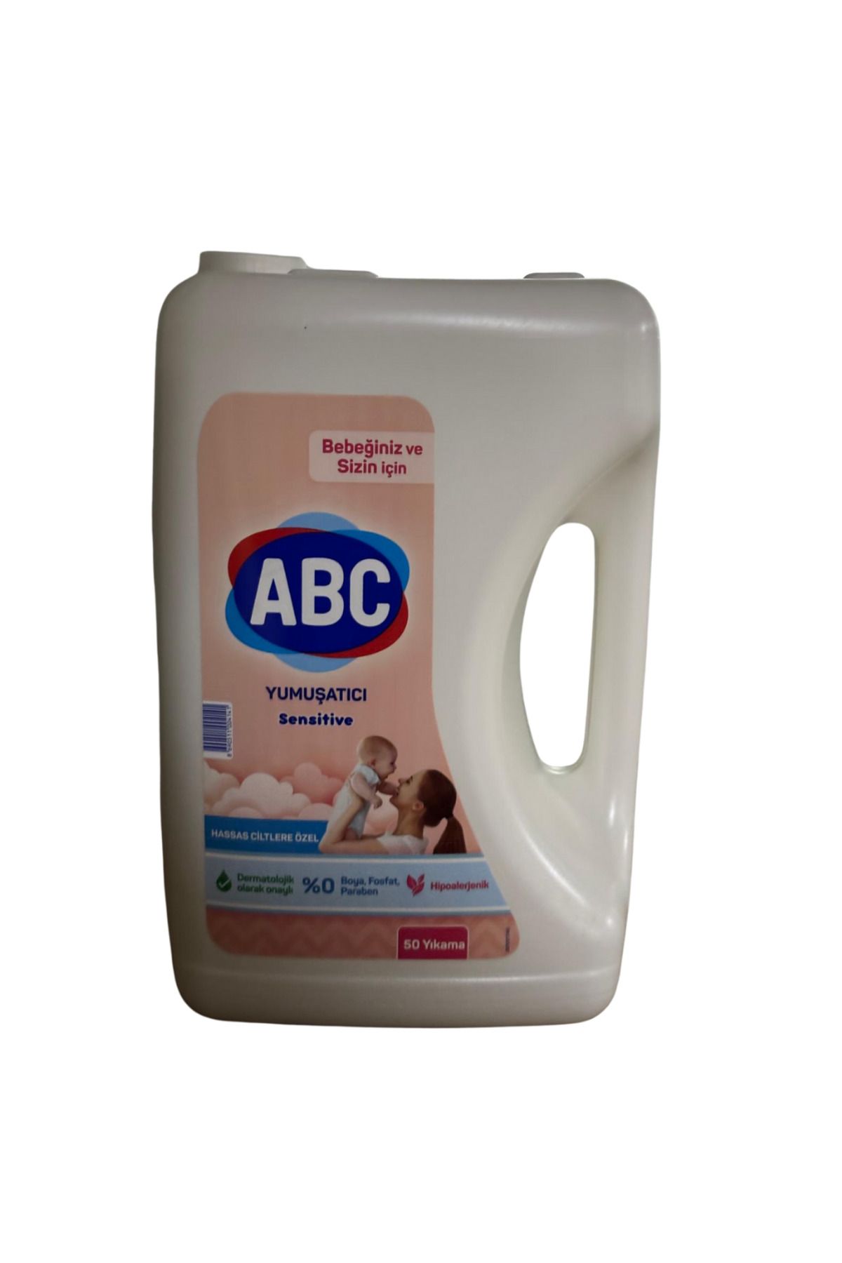 ABC Sensitive Hassas ciltlere özel Çamaşır Yumuşatıcısı 5 litre