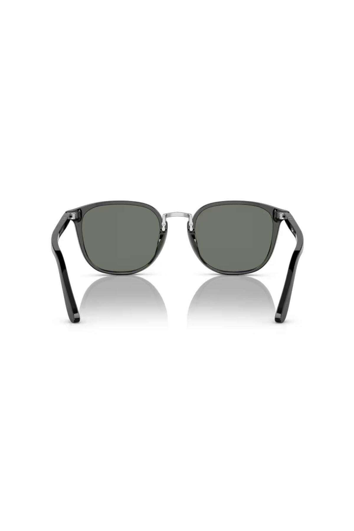 عینک آفتابی مشکی مردانه سیاه پلاریزه اورجینال Persol