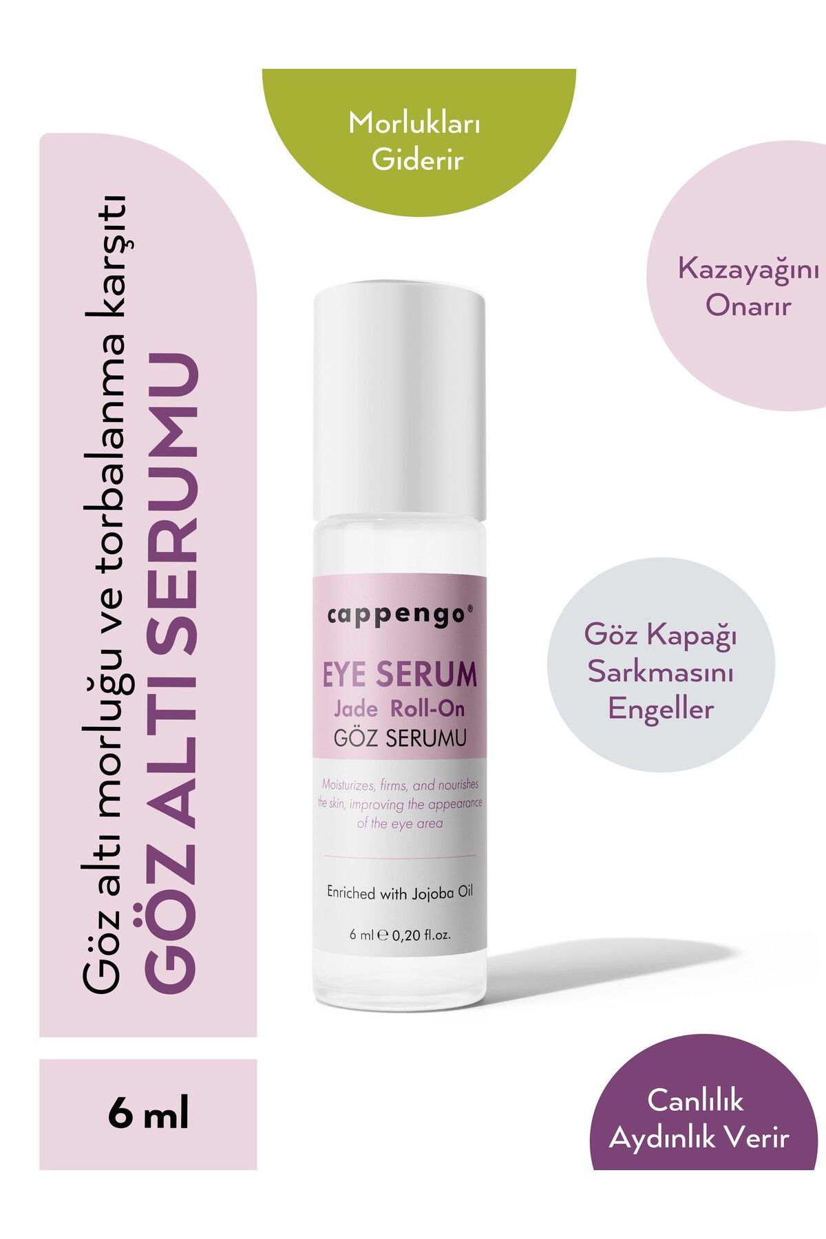 cappengo Eye Göz Serum Jade Roll-On 6 ml