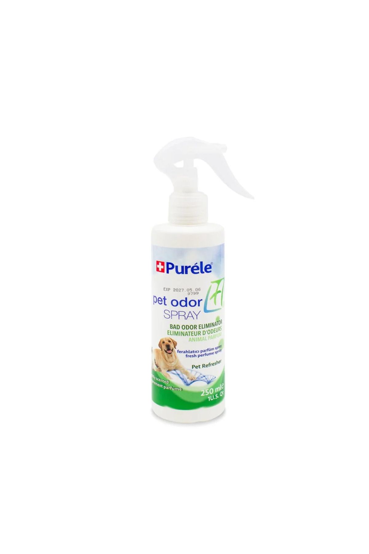 Purele PETLOVEBUTİK Pet Odor Kötü Koku Giderici Sprey 250ML KEDİ KUMU VE ETRAF SPREYİ