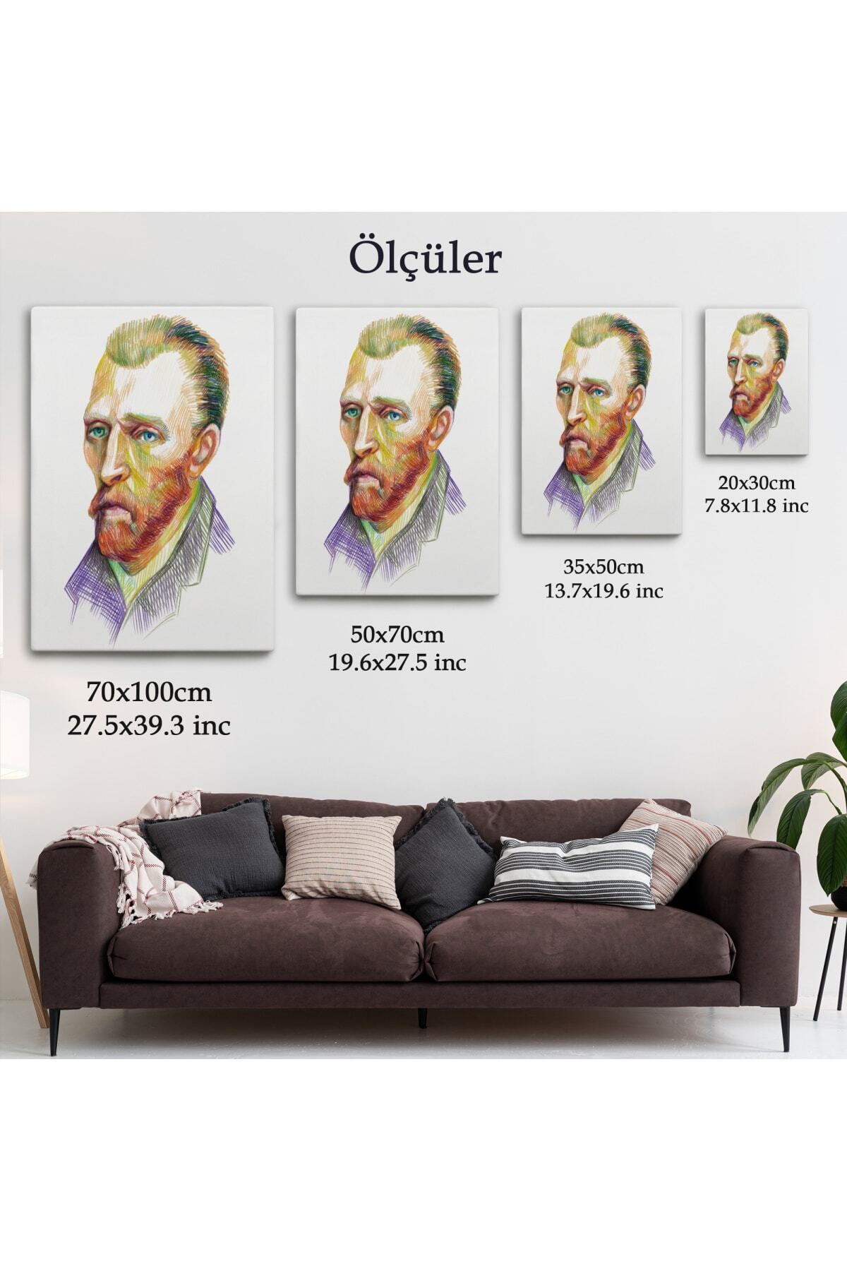 Vincent Van Gogh Dekoratif Kanvas Tablo görsel 6