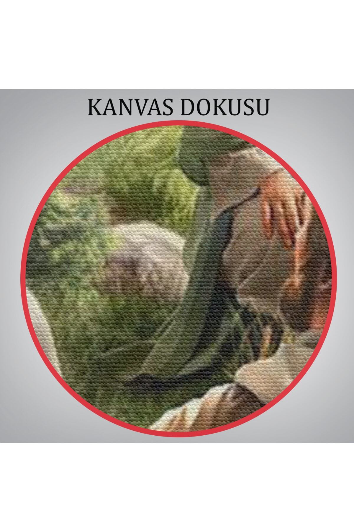 Isa Mesih Havarilerine Ders Veriyor, Hristiyan Hediye Tablosu Jesus Christ Kanvas Tablo görsel 6
