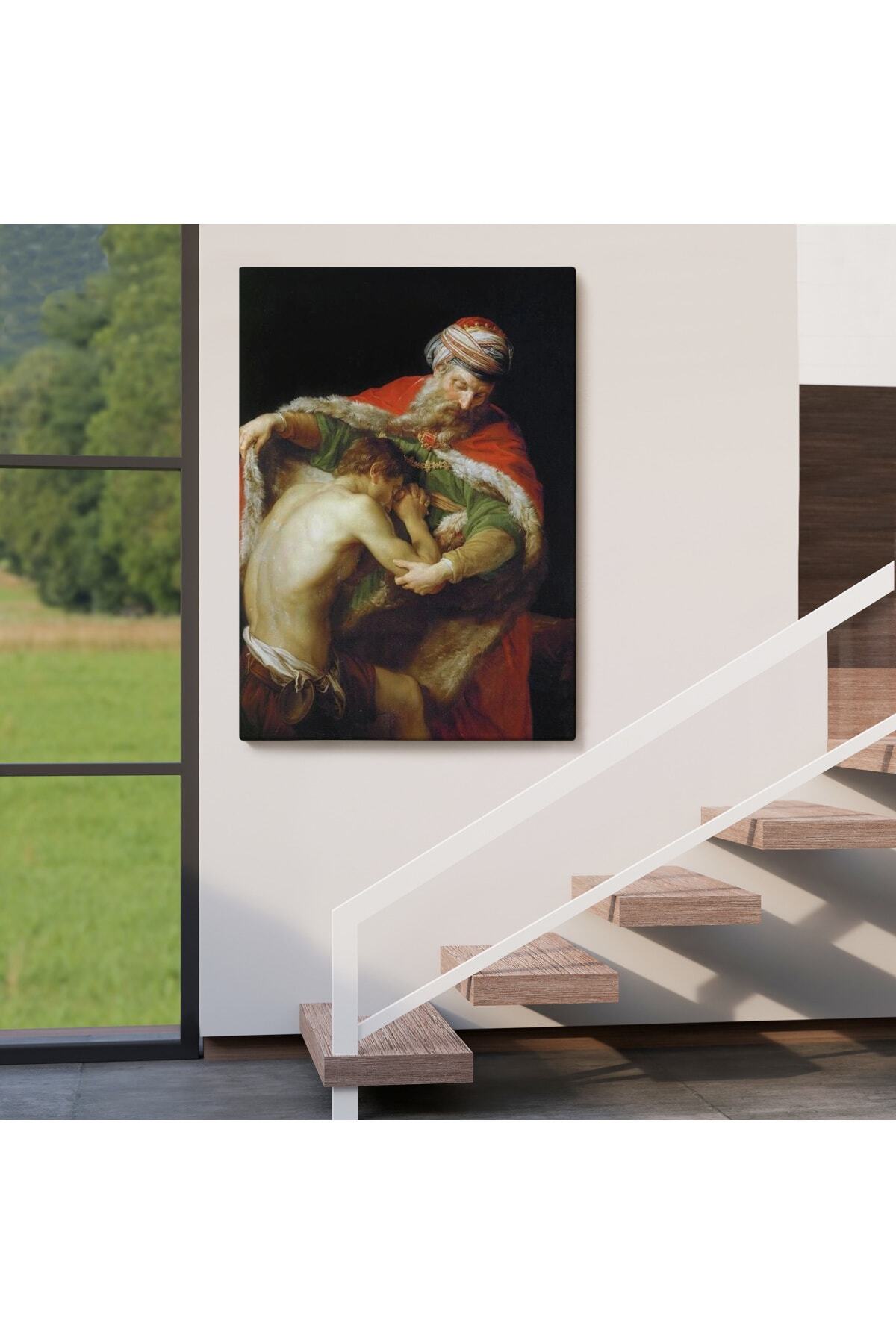 Savurgan Oğulun Dönüş Kanvas Tablosu - The Return Of The Prodigal Son görsel 4