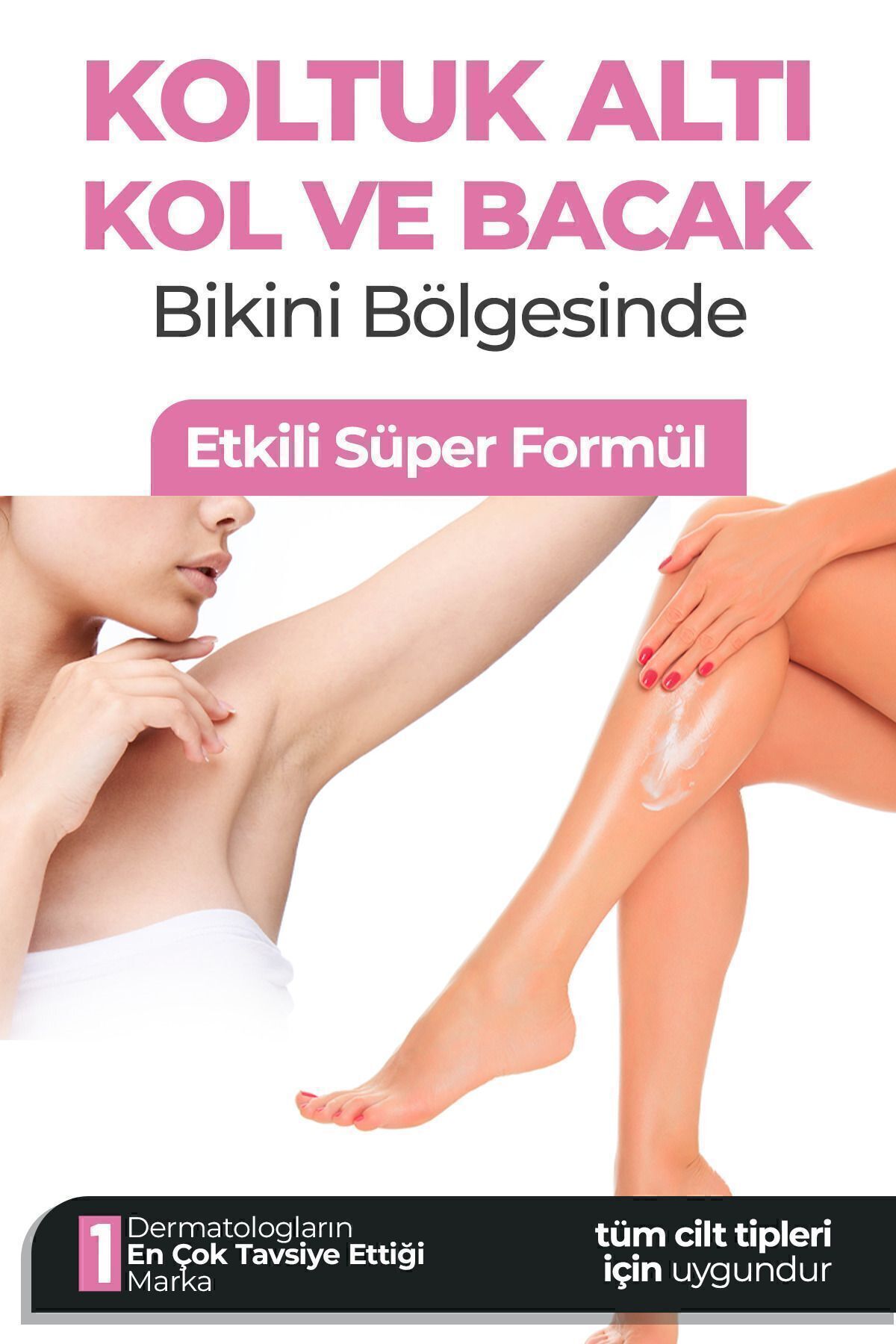 FONDEST Lazer Etkili Tüy Dökücü Ve Tüy Azaltıcı Epilasyon Krem Tüm Cilt Tipleri Için (ÖZEL FORMÜL) 250 ml