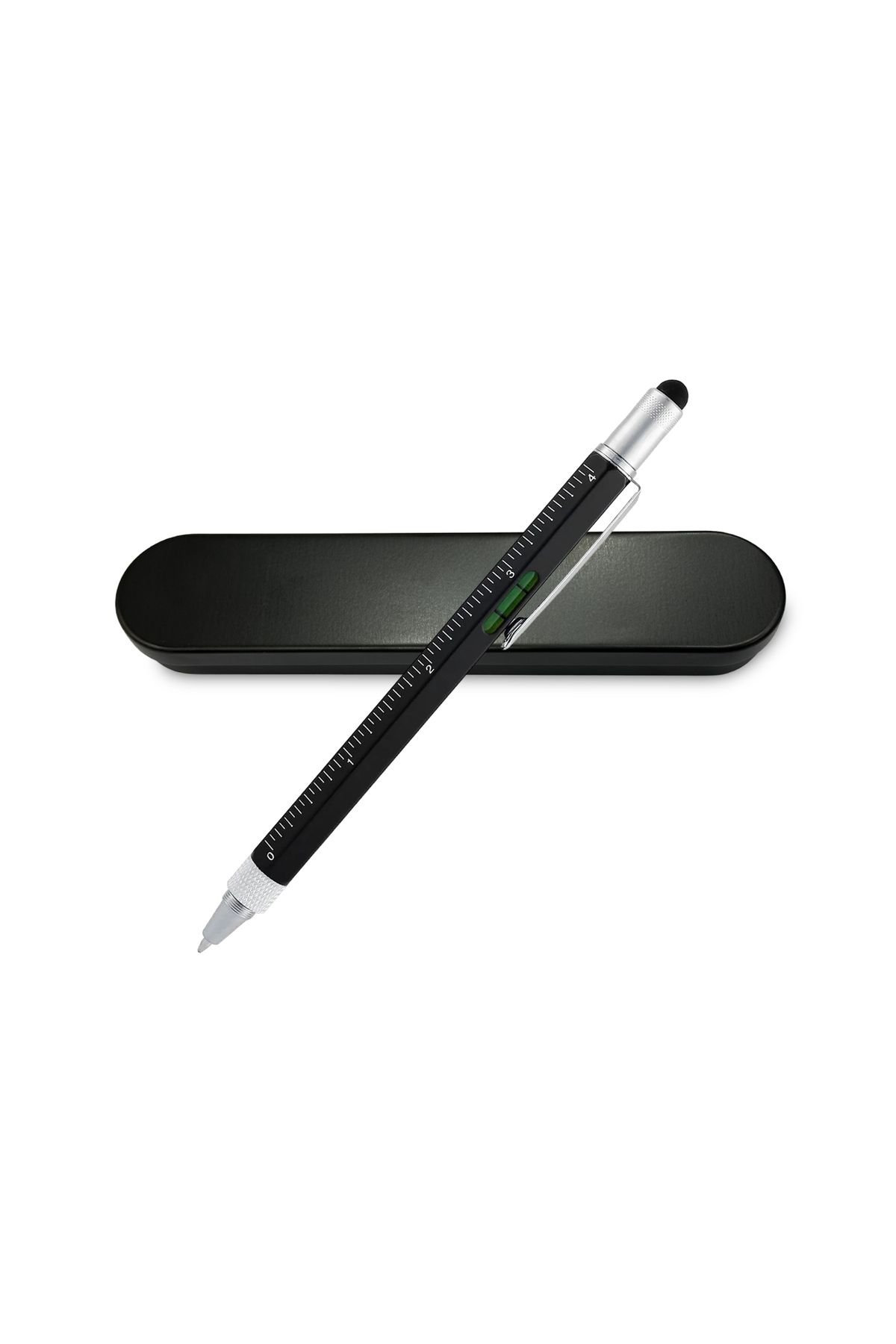 FLYON-Engineer Pen with Spirit Level Ruler and Screwdriver 7 Functions in Special Box -666k 6