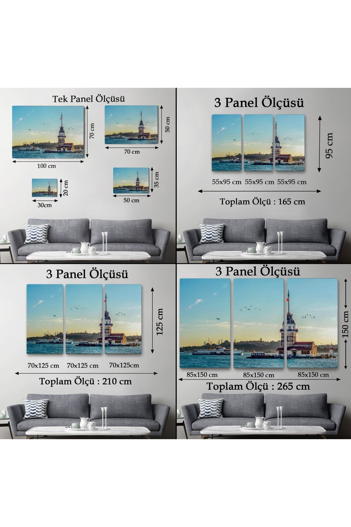 Kızkulesi Dekoratif Kanvas Tablo görsel 6