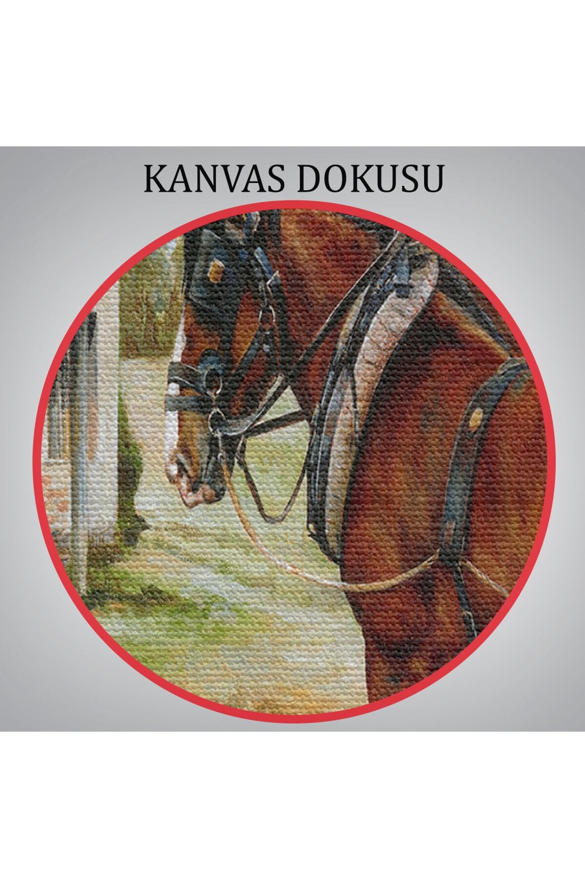 Ortacağ Alman Köyü Kanvas Duvar Tablosu görsel 7