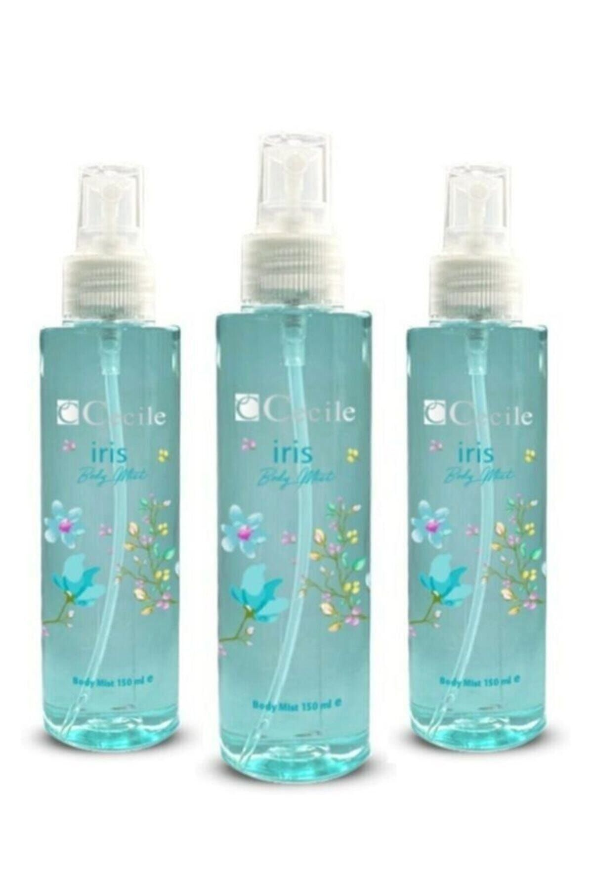 Cecile Body Mist 150 ml Women Iris X3 Adet