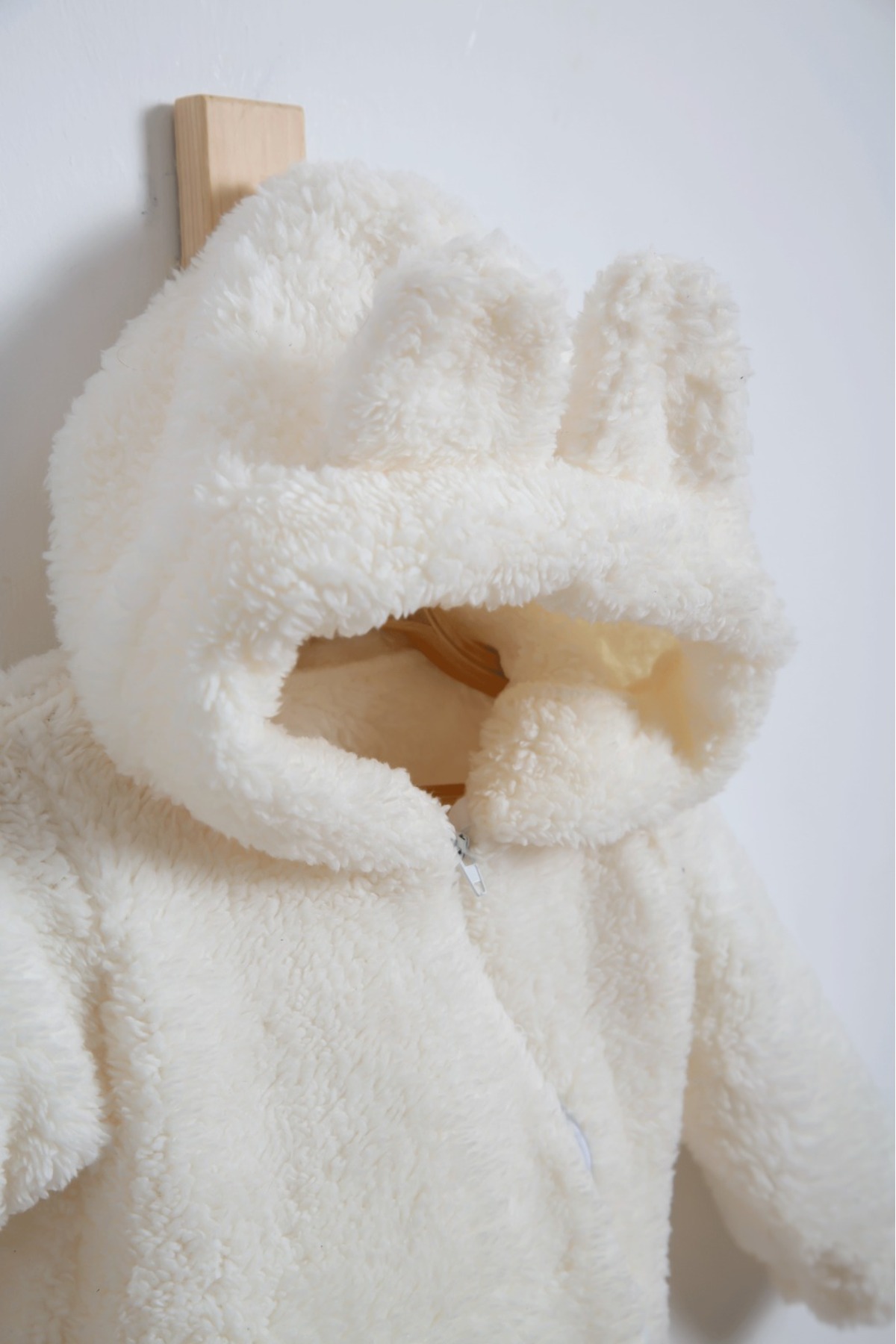 Genel Markalar Wellsoft Pelüş Kız-Erkek Çocuk Fermuarlı Kapüşonlu Kışlık Bebek Uyku Tulumu Çocuk Kostümü fotoğrafı 3 (önizleme)