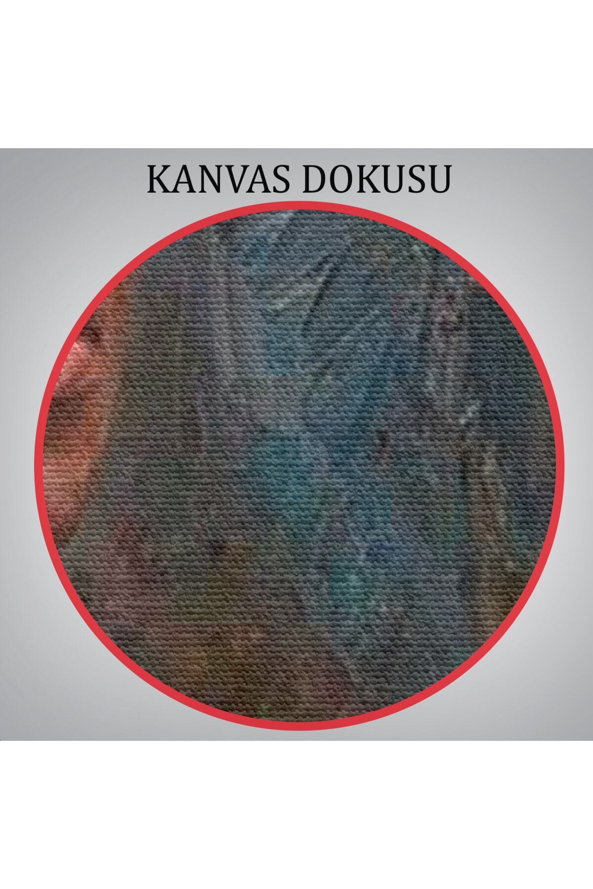 Güçlü Siyah Kadın, Hippi Tarzı Kızlar Güç Feminist Kanvas Tablo görsel 5