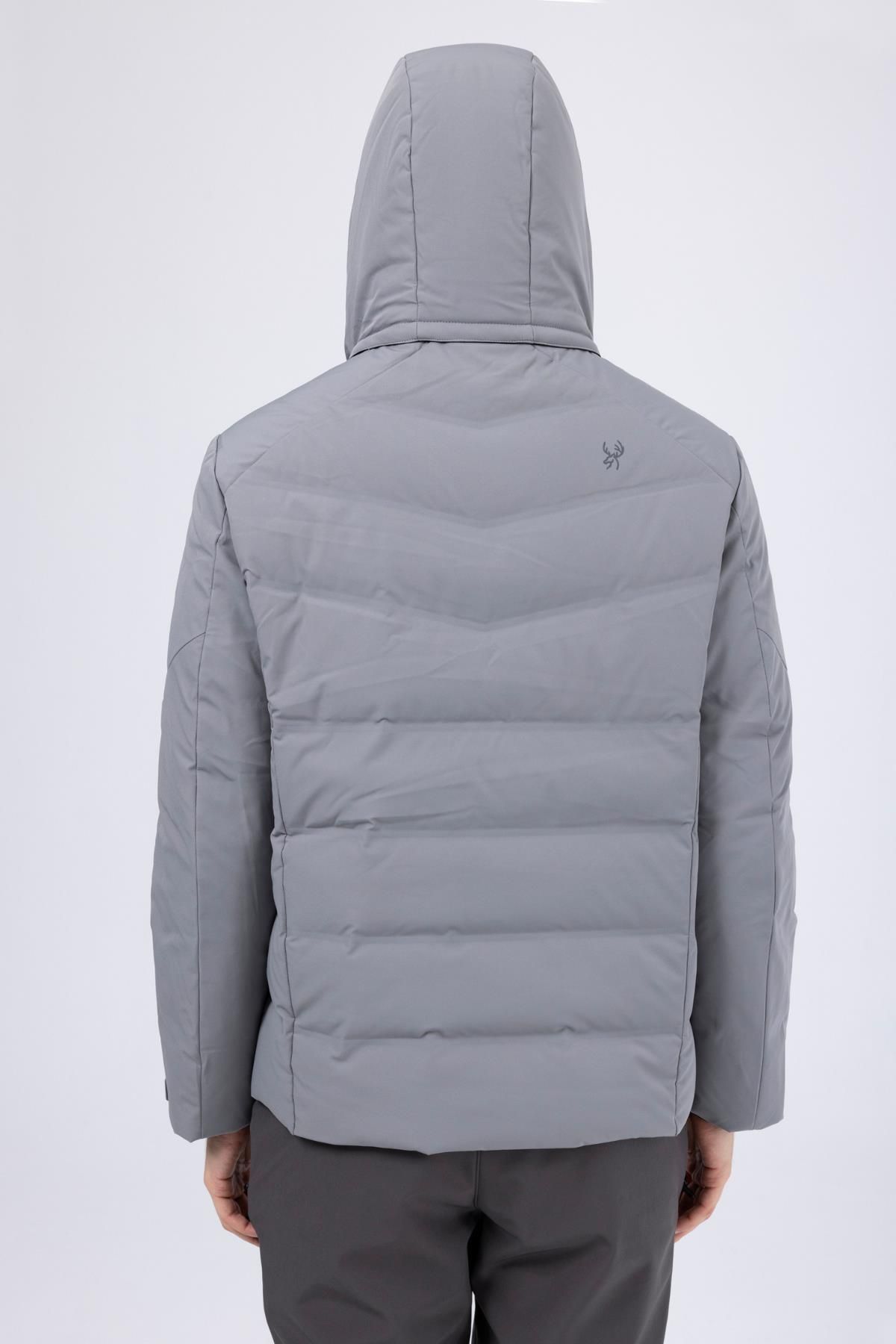 2AS-Araluen Gray Men's down Jacket 5