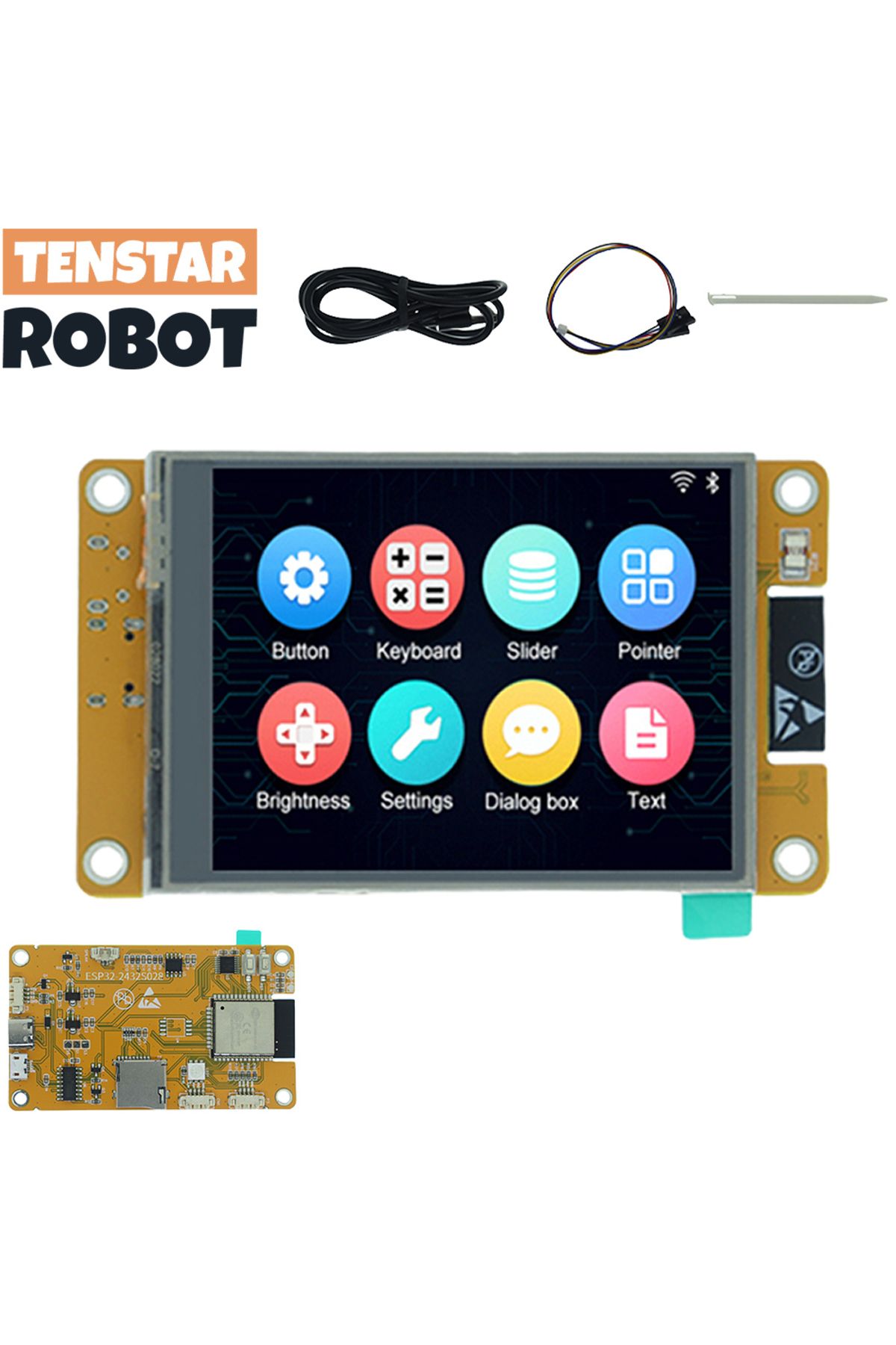 Choice-لوحة تطوير TENSTAR ESP32 LVGL WIFI & Bluetooth 2.8 "شاشة عرض ذكية 240 * 320 LCD 2.8 بوصة... 3