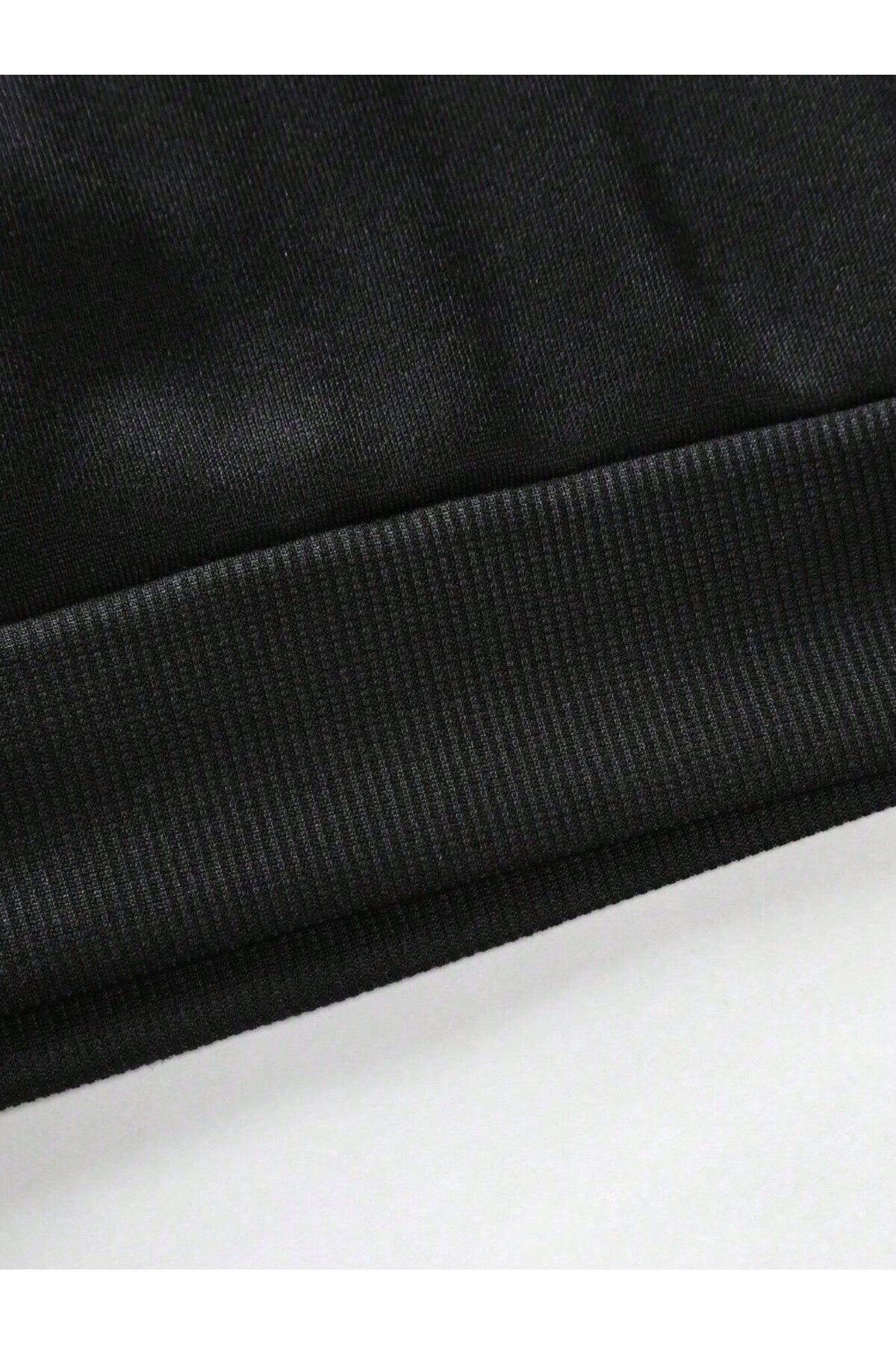 TREND Baskılı Unısex Oversize Eşofman Takımı — مشکی BRtBuOeT3711 — تصویر 6 از 6