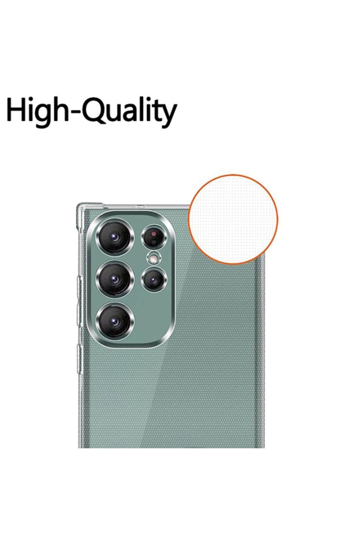 Choice-For Galaxy S21FE Clear Case For Samsung Galaxy S25 S24 S23 S22 S21 Plus Ultra Shockproof Case A54 A3 5