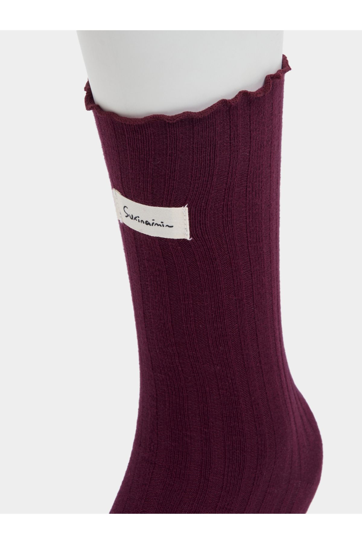 Styli-Pack Of 3 - Patch Detail Socks with Frill Trim 7