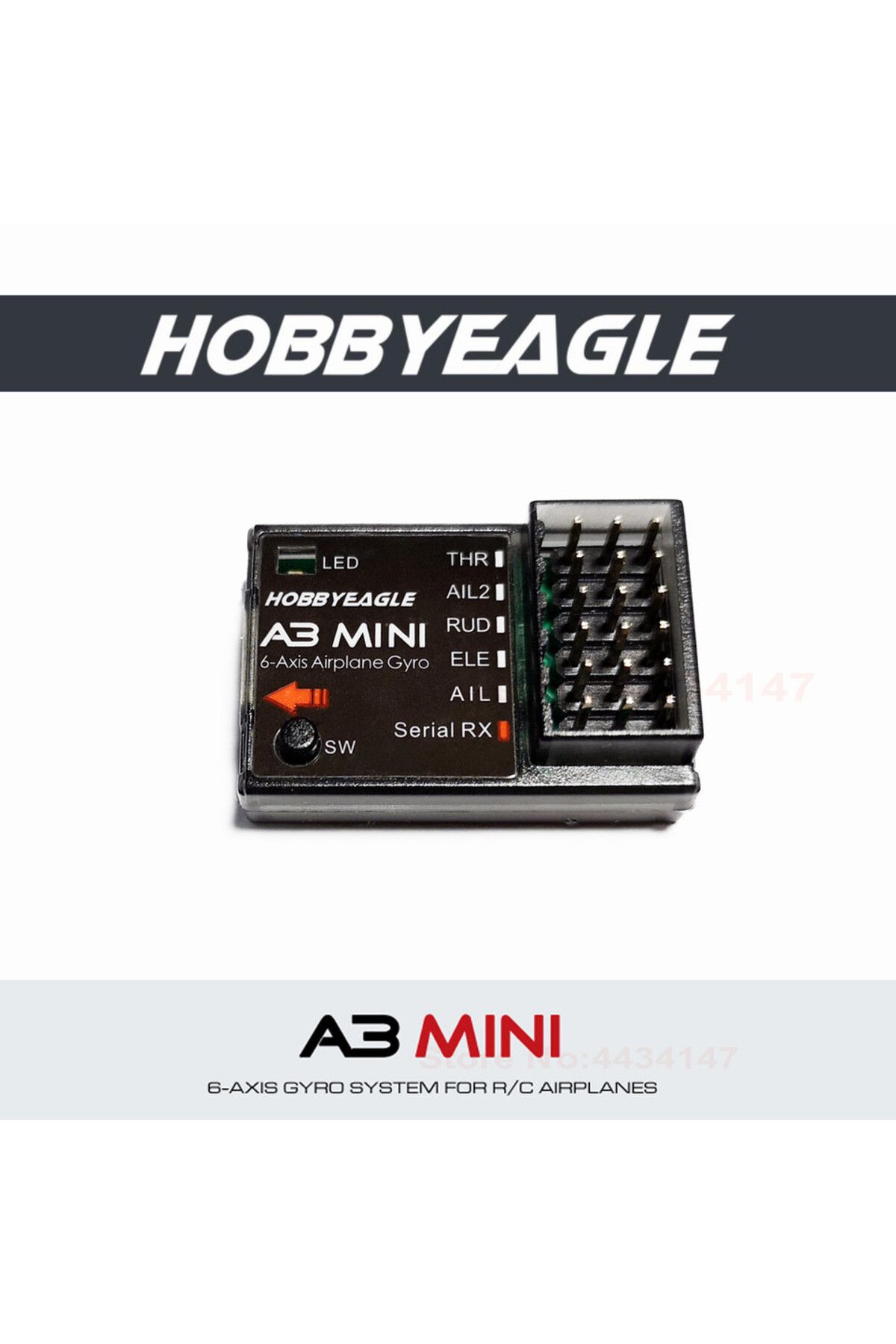 Choice-HobbyEagle A3 Super3 mini A3S3 Fixed Wing 6-axis Airplane Gyro stabilizer Flight Control balancer... 2