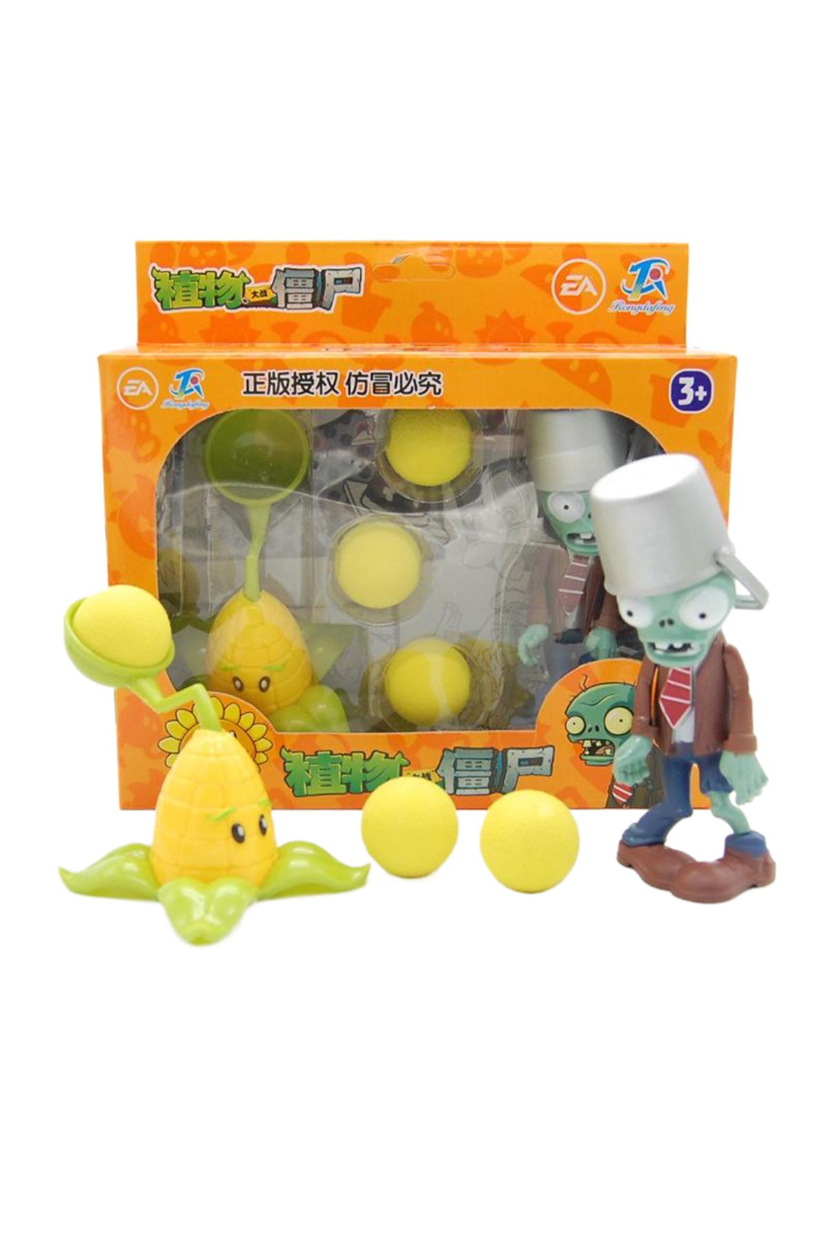 Choice-686-8a New Plants Vs. Zombies Peashooter Chomper Winter Melon Conehead Zombie Toy Set 6 Styles Game 1