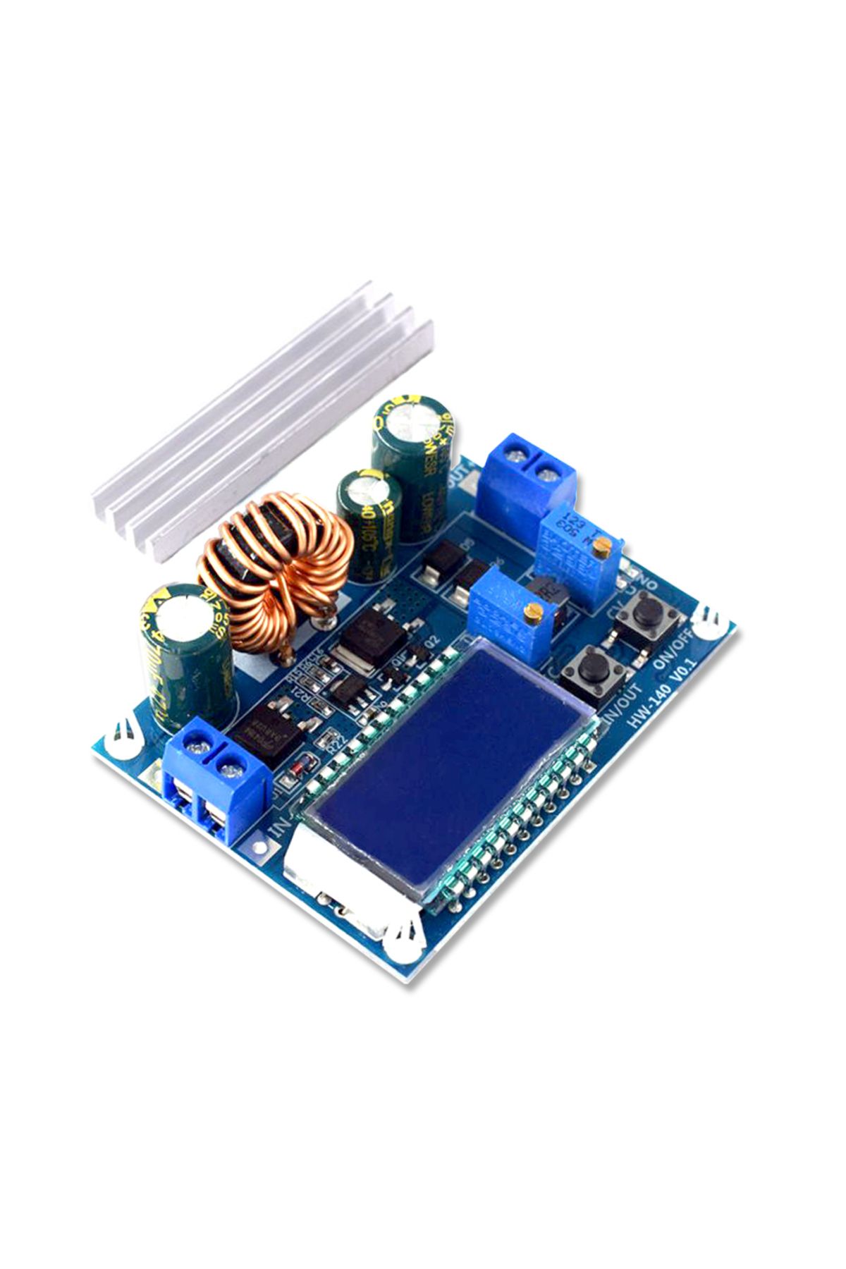 Choice-35W DC 5.5-30V to 0.5-30V Digital LCD Display Automatic Step up down Buck Boost Converter Power S... 6