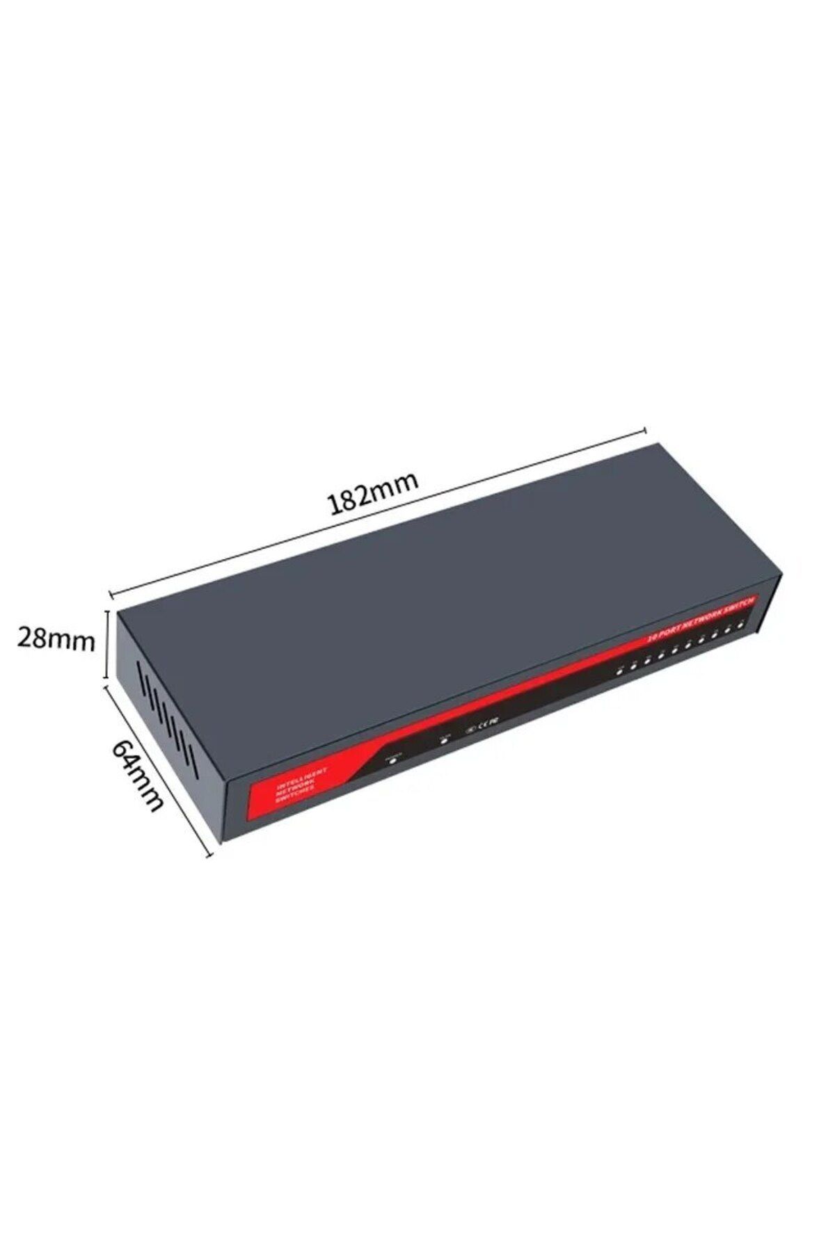 Choice-KuWFi 10 Port Gigabit Network Switch 1000Mbps Ethernet Switch RJ45 LAN Hub Desktop Fast Switch fo... 7