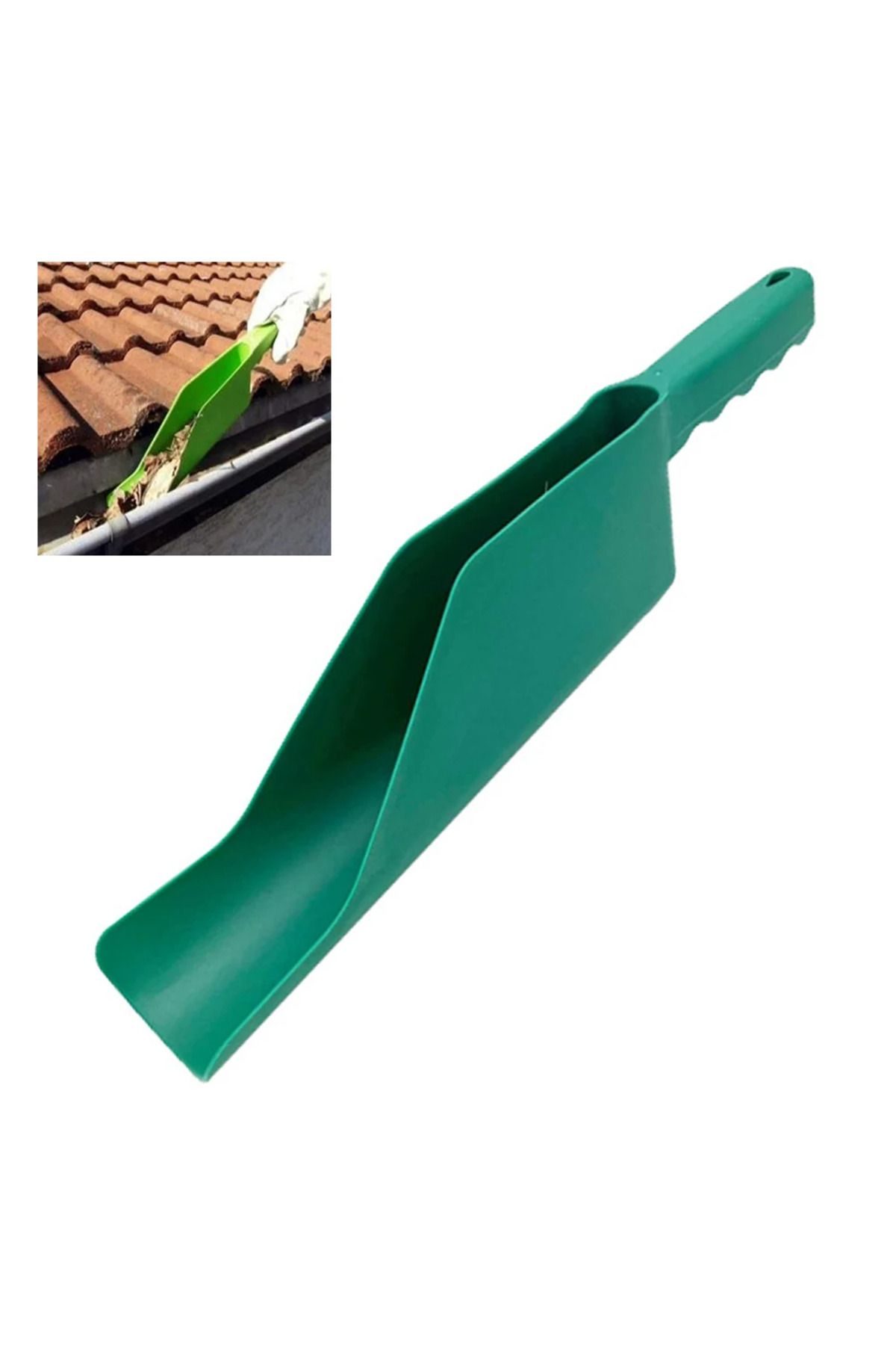 Choice-أدوات تنظيف الأسطح من Gutter Getter Scoop Flex Fit لإزالة الأوساخ والحطام متعدد الاستخدامات من Eaves Garden Leaf G... 1