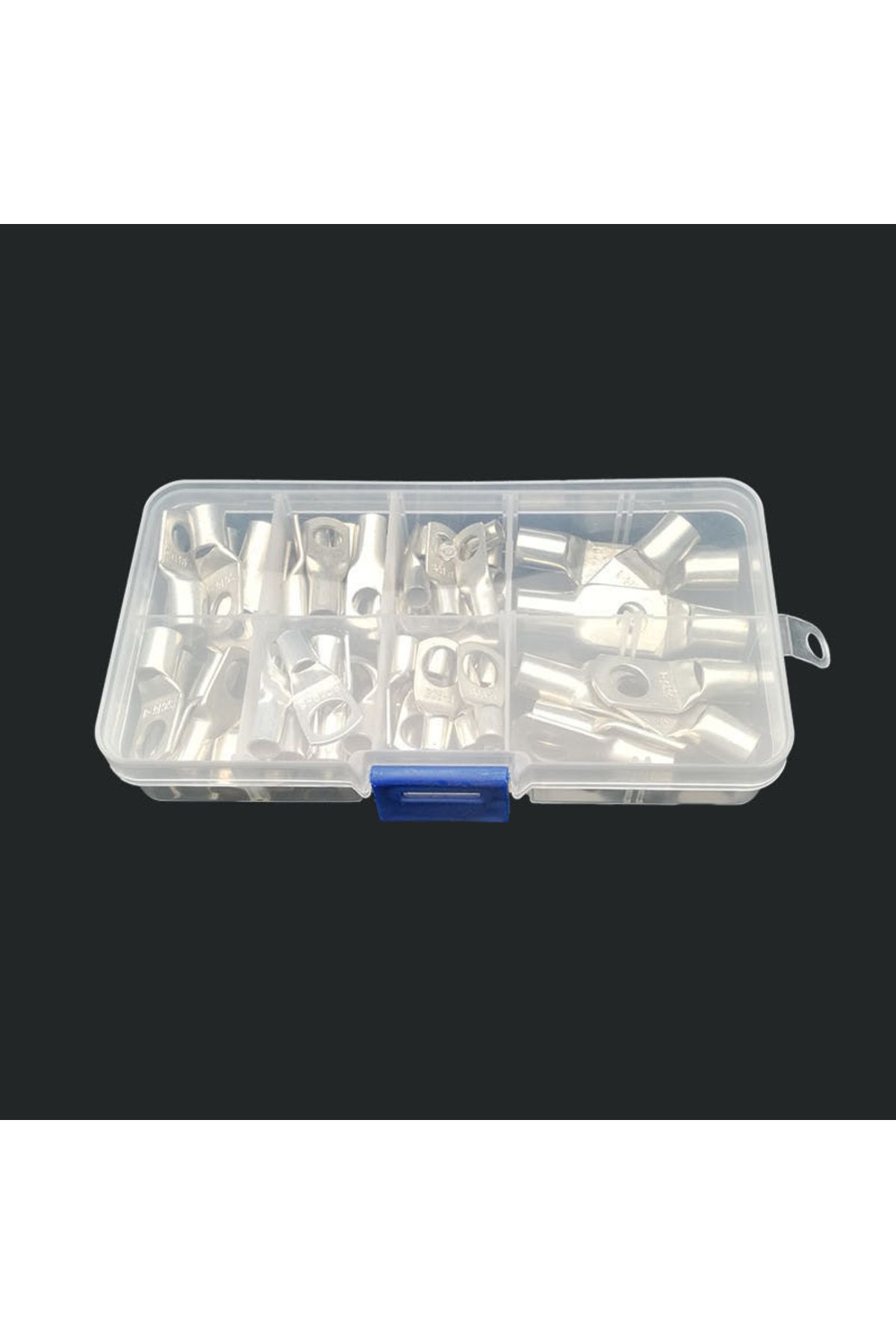 Choice-60PCS SC 8 Sizes Tinned Copper Lugs Ring Crimp Terminals Battery Wire Welding Cable Connectors Kit 1