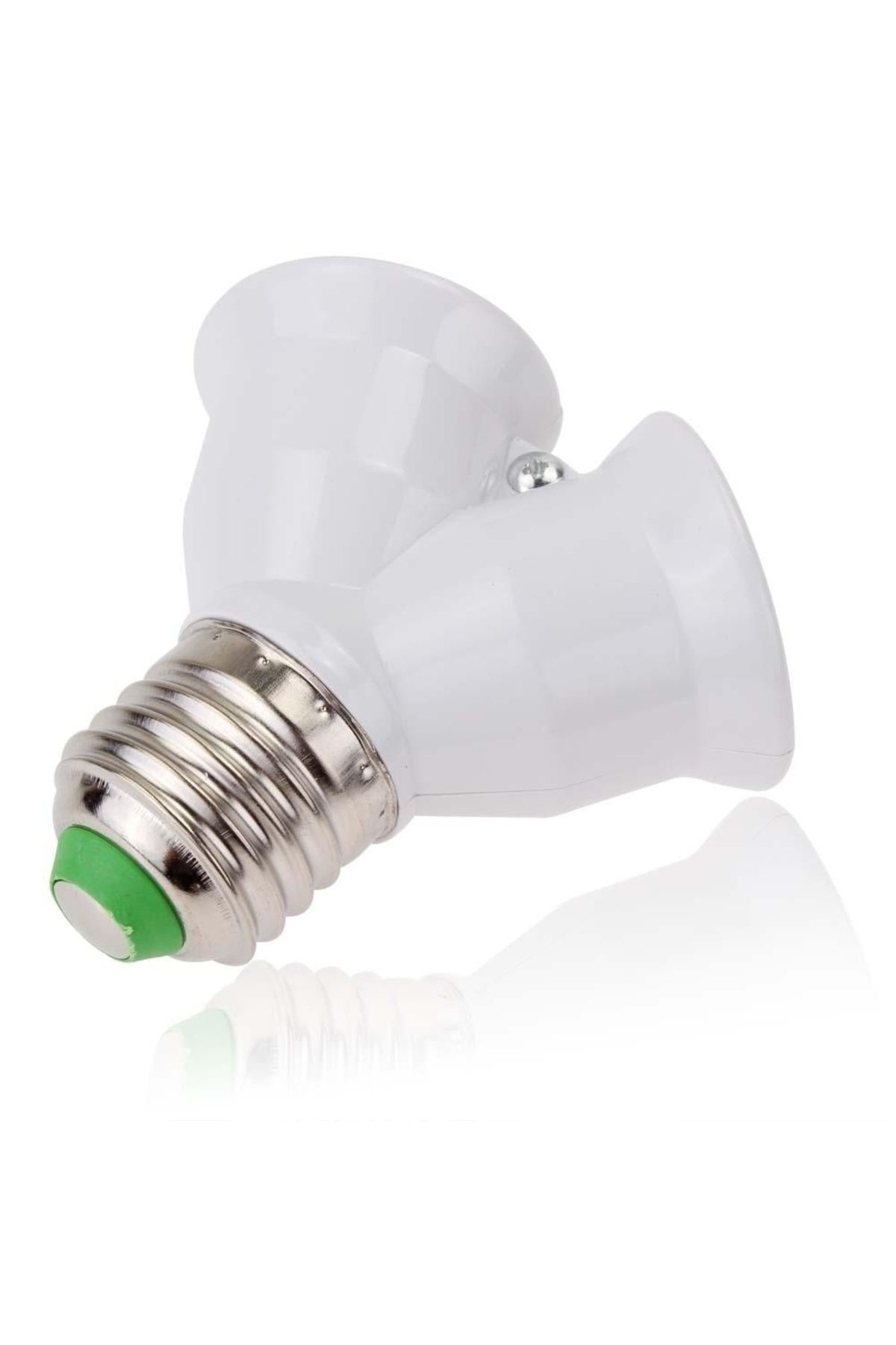 Choice-Screw E27 LED Base Light Lamp Bulb Socket E27 to 2-E27 Splitter Adapter HOT 3