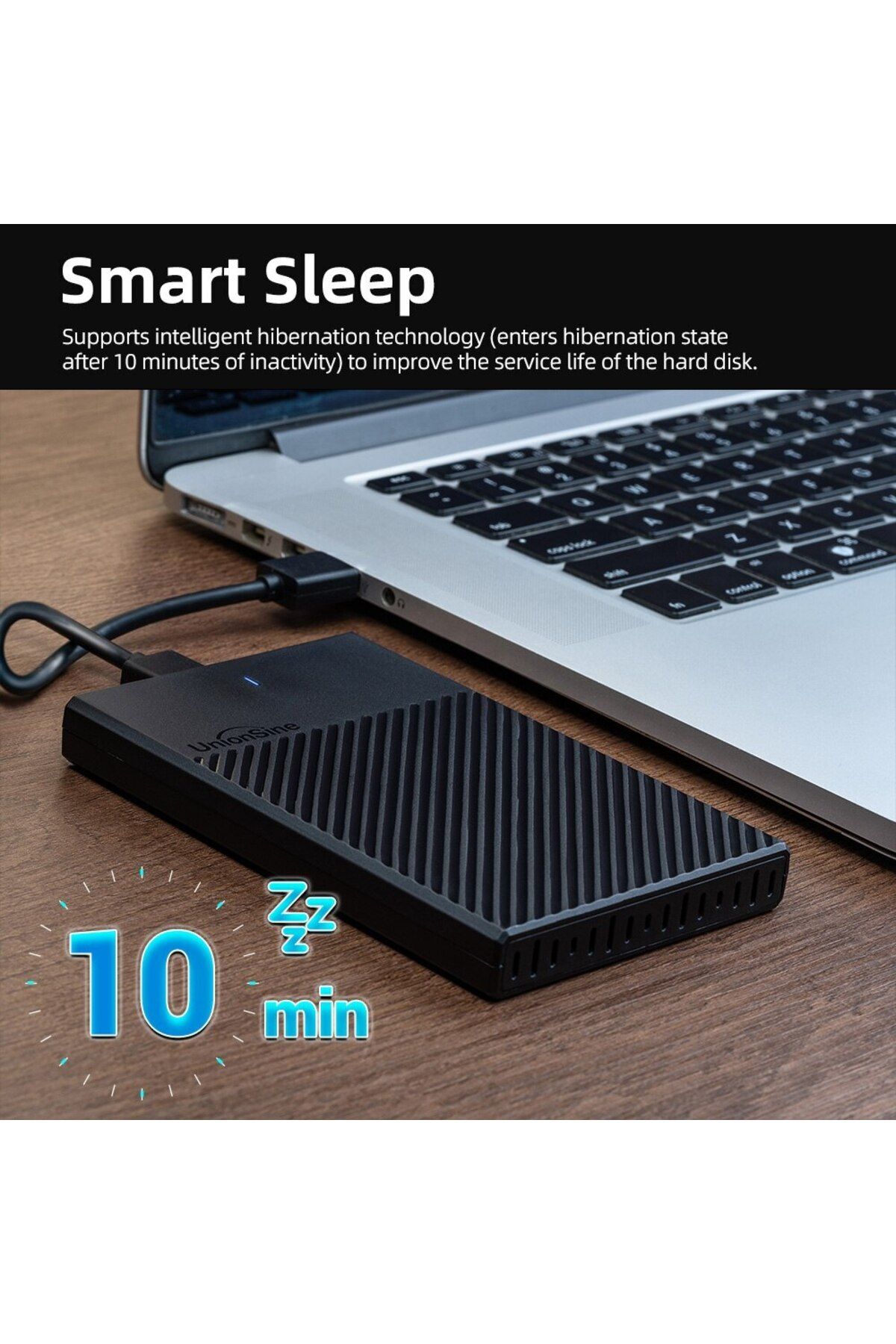 UnionSine-Hdd Case 2.5inch Usb3.0 Hdd Enclosure 2.5inch Serial Port Sata Ssd Support 6tb For Seag... 3
